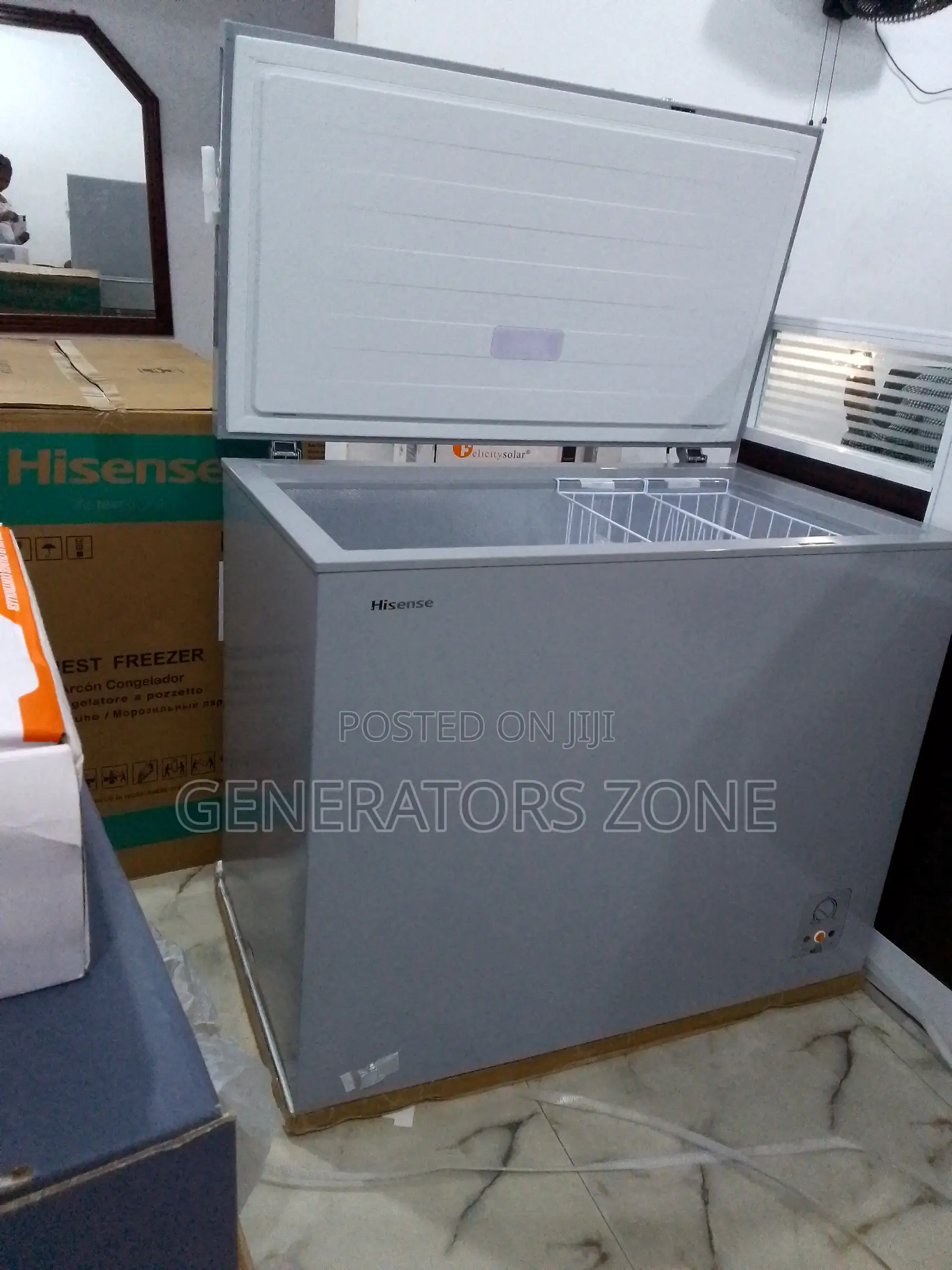 Eco-Friendly 250L Hisense Chestt Freezer {Fc340sh}
