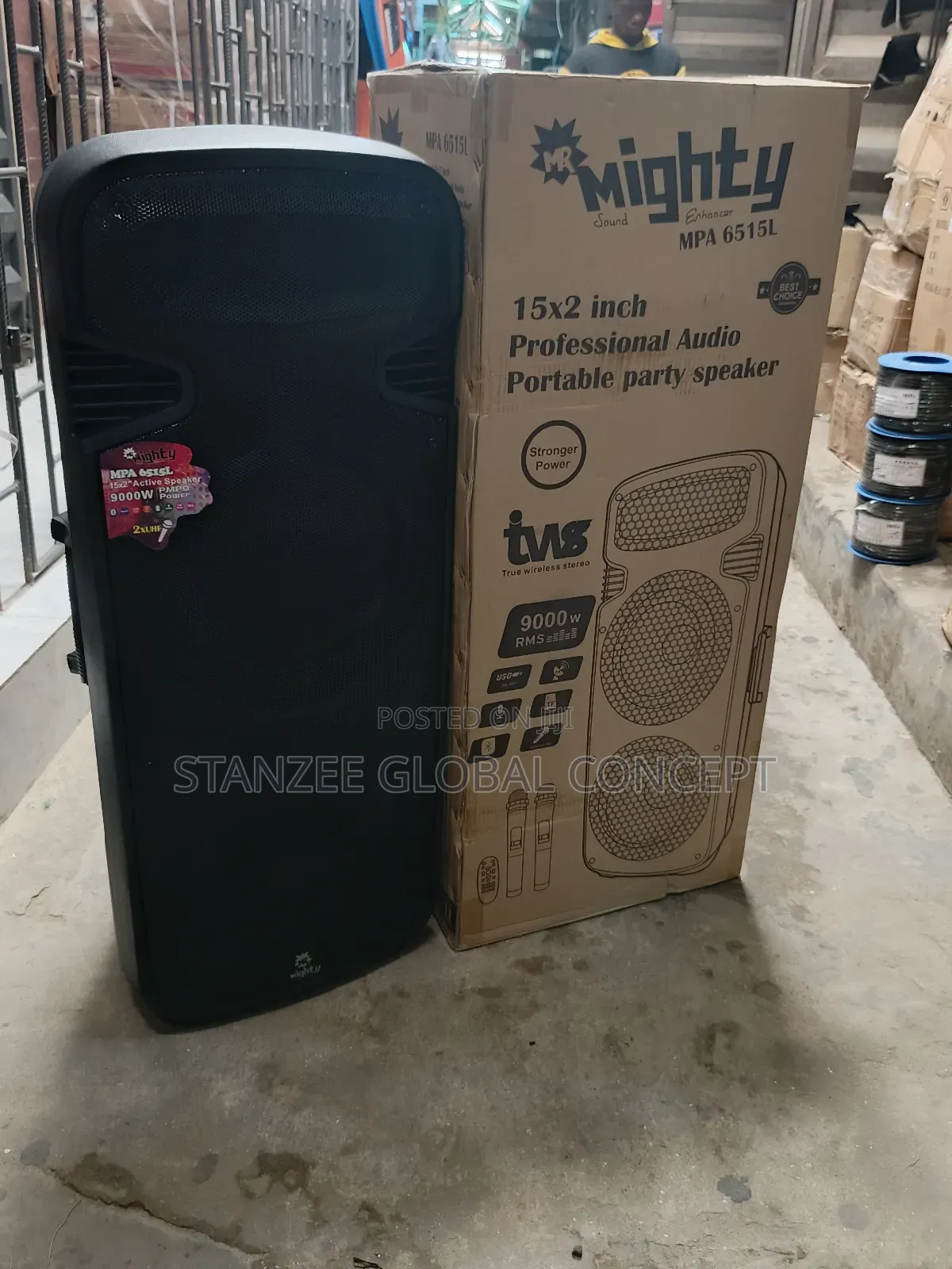 Mighty Pro 15 Inches Double Public Address System
