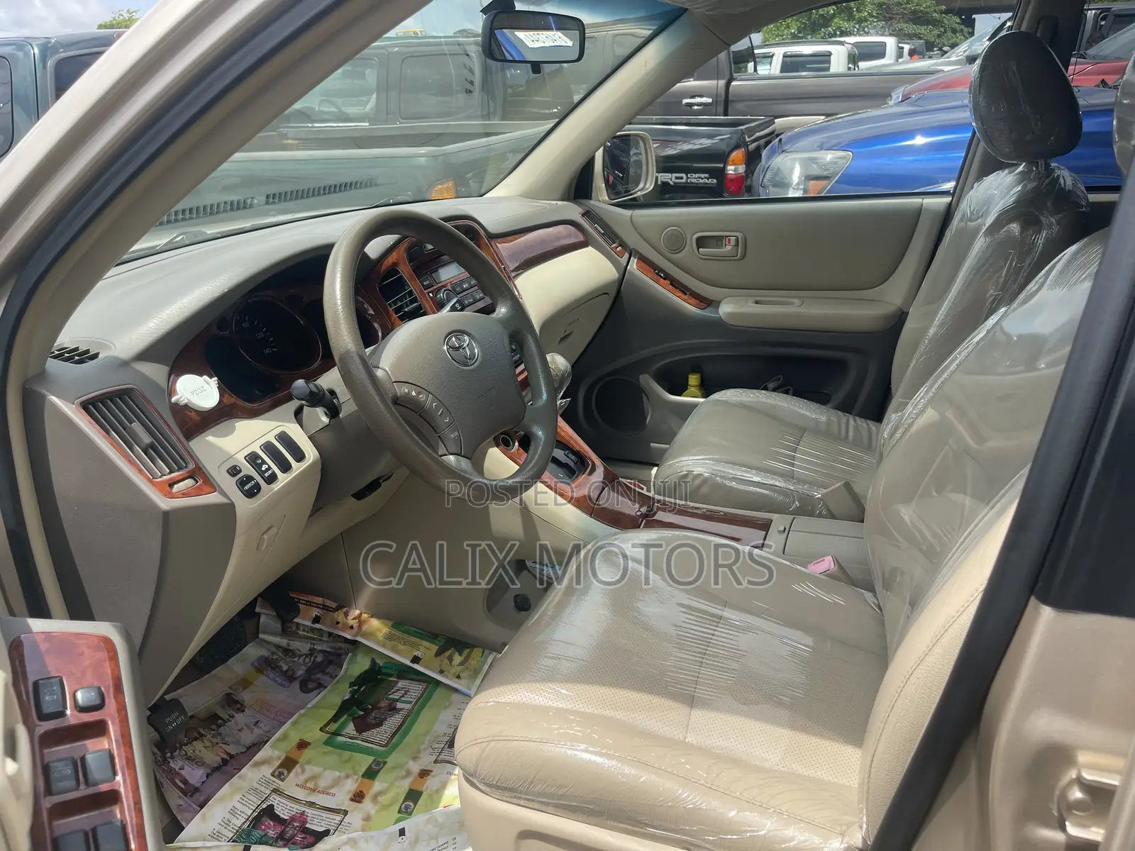Toyota Highlander 2006 Gold