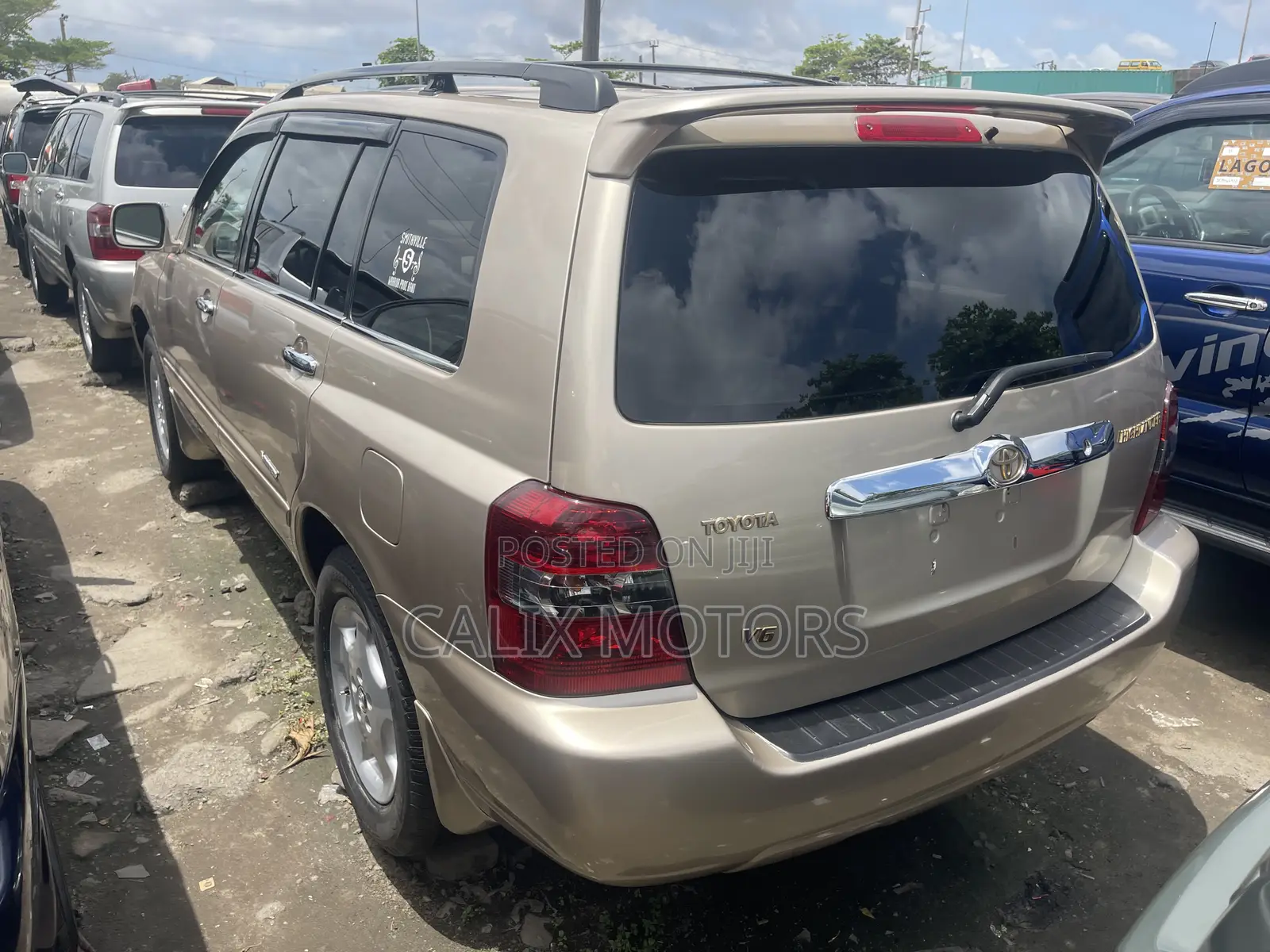 Toyota Highlander 2006 Gold