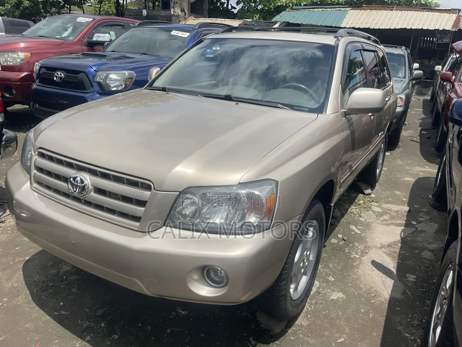 Toyota Highlander 2006 Gold