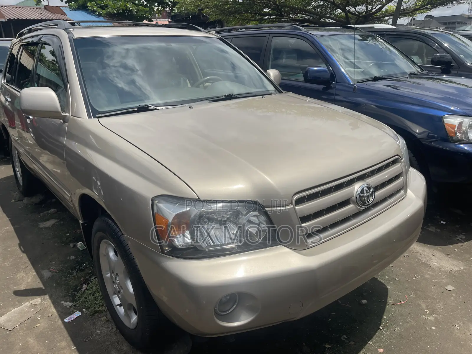 Toyota Highlander 2006 Gold