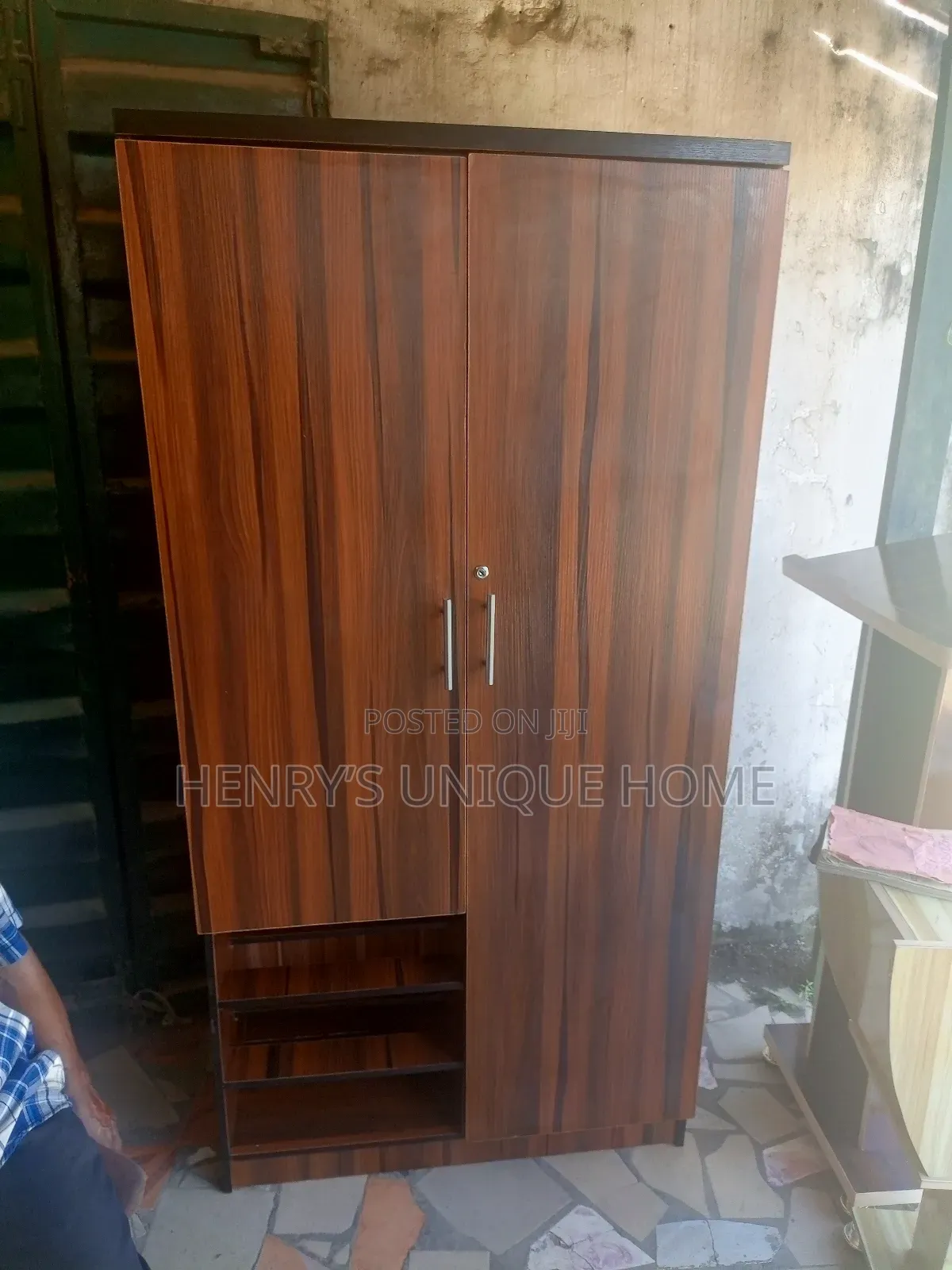 HDF Wardrope 3by6 With Small Shoe.Rack