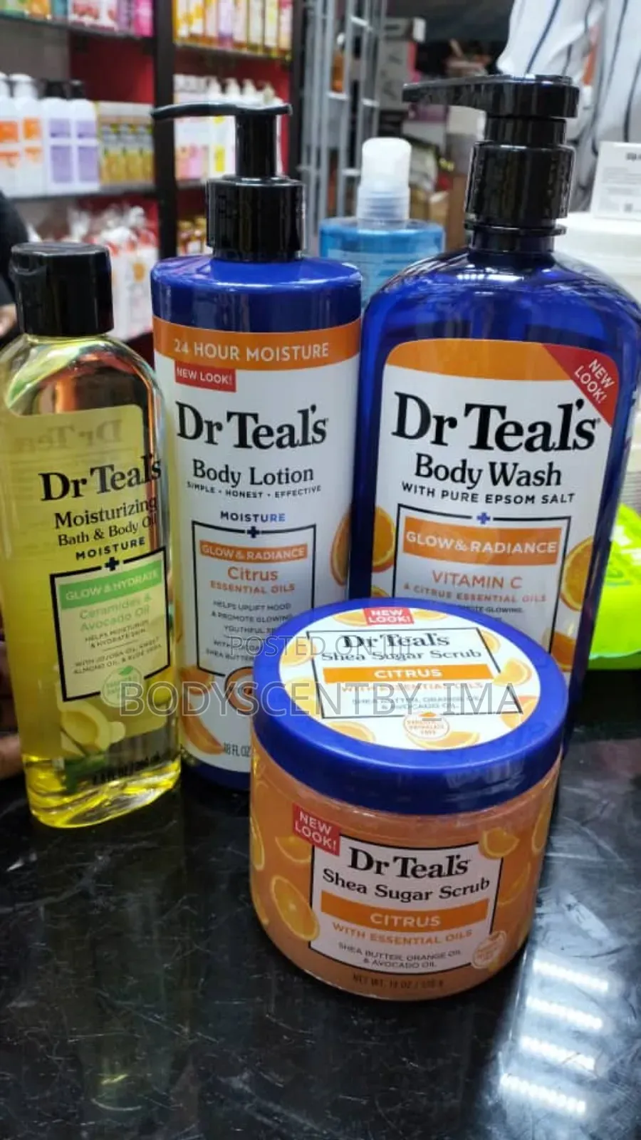 Dr Teal’S Glow Radiance 4PCS Set