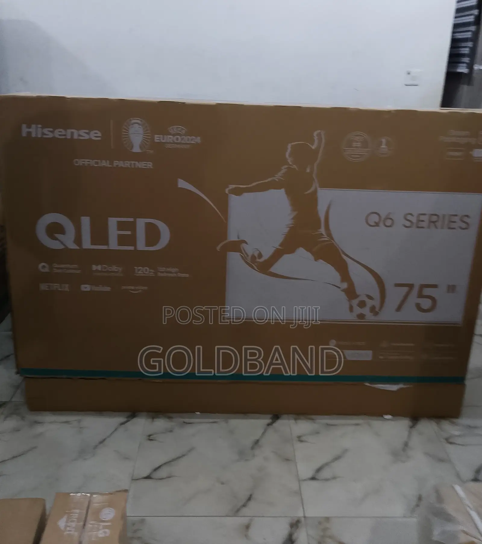Hisense 75" Qled Quantum Dot Colour TV (75Q6N) Q6series