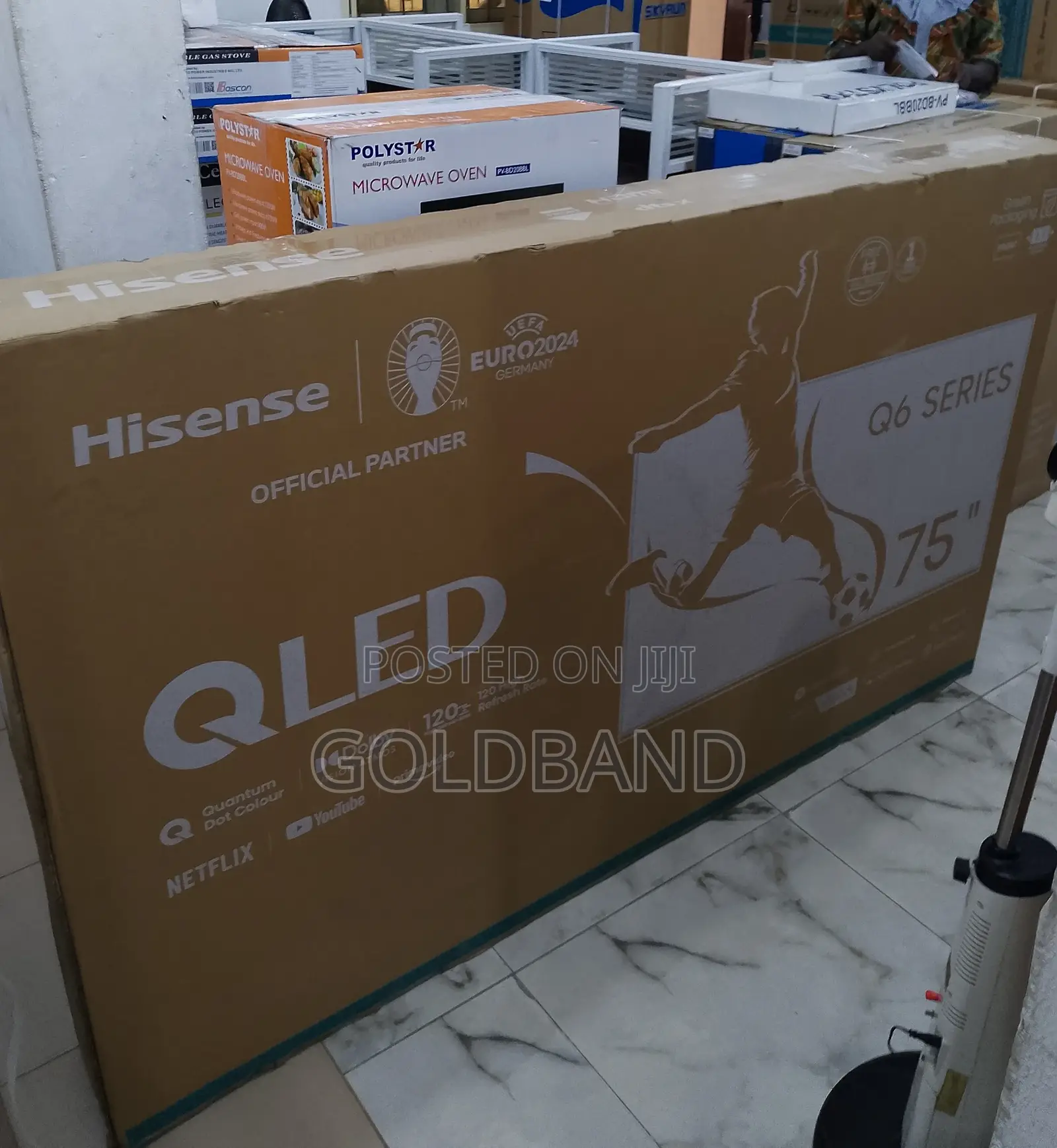 Hisense 75" Qled Quantum Dot Colour TV (75Q6N) Q6series