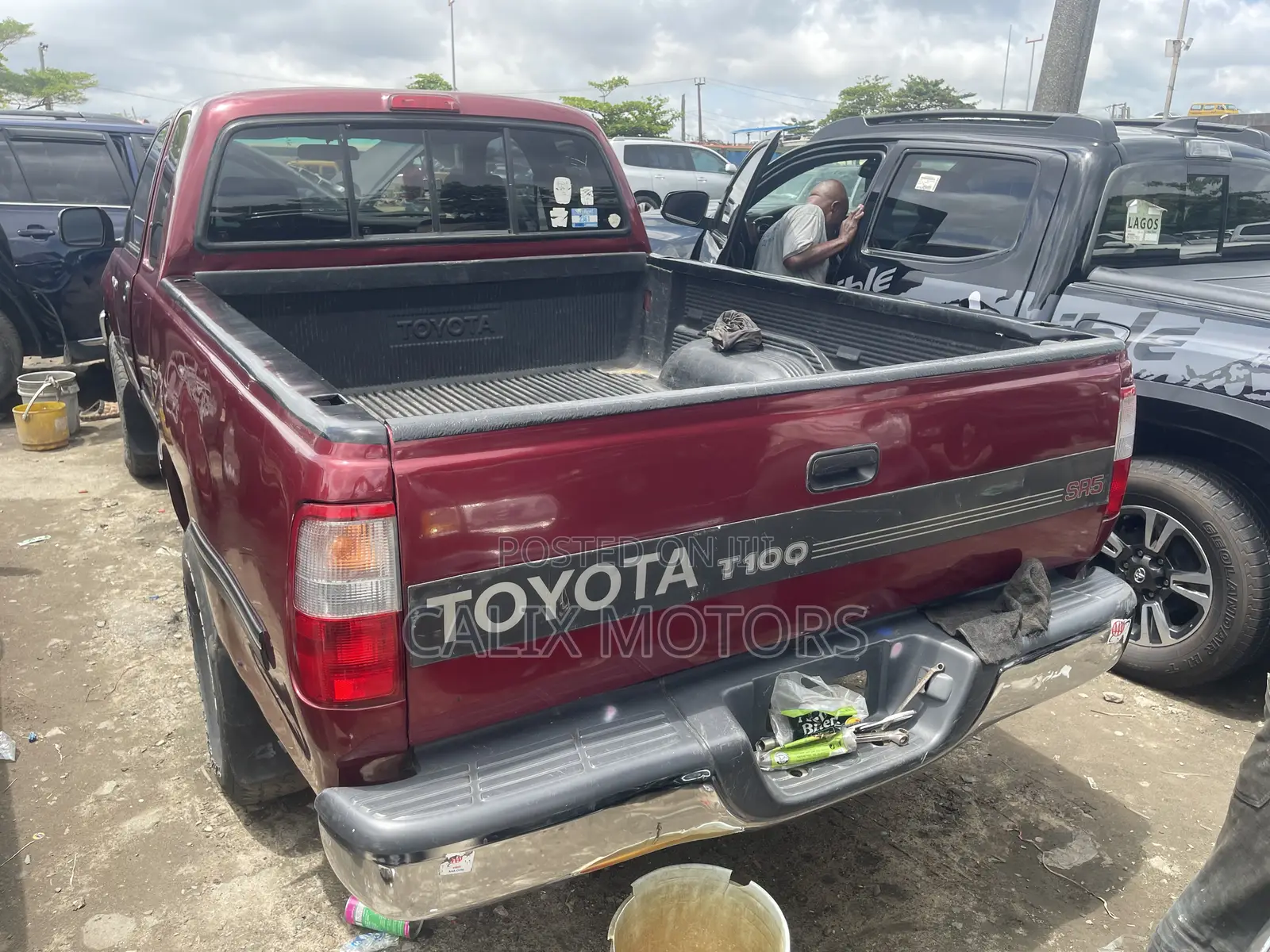 Toyota T100 1998 Red