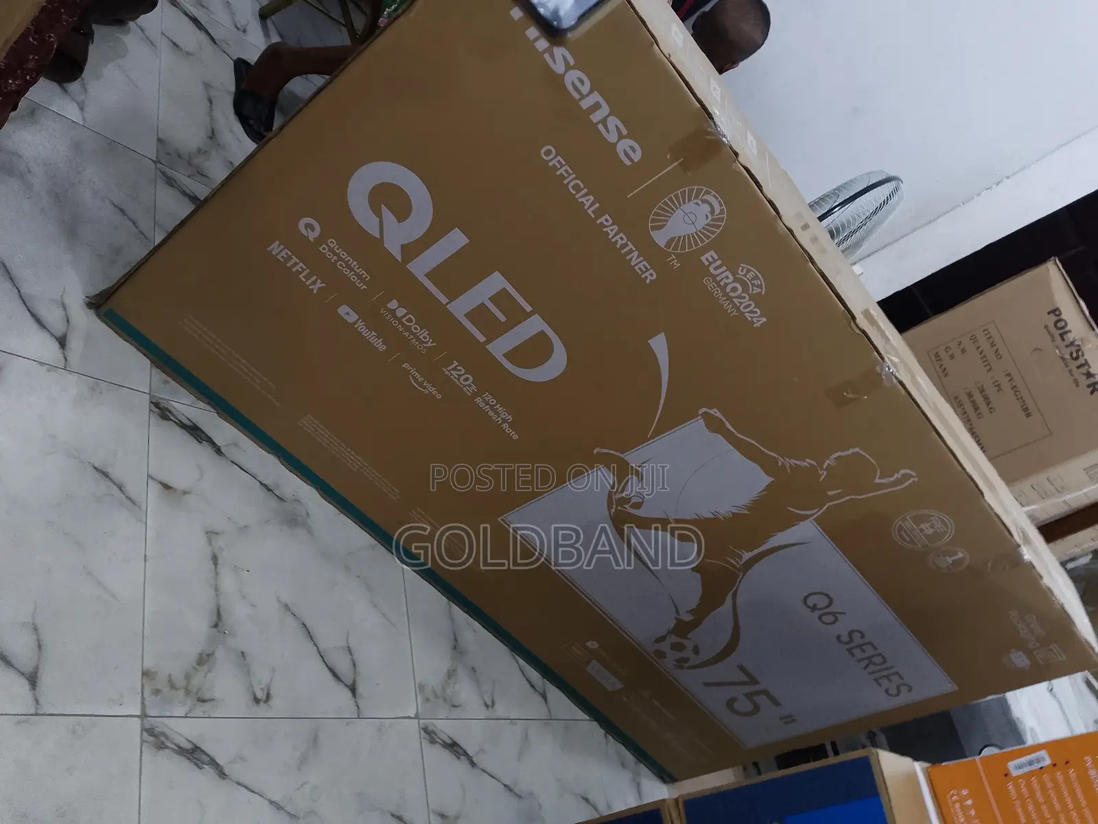 Hisense 75" Qled Dolby Vision 1Q Smart TV (Q6series) 75Q6N