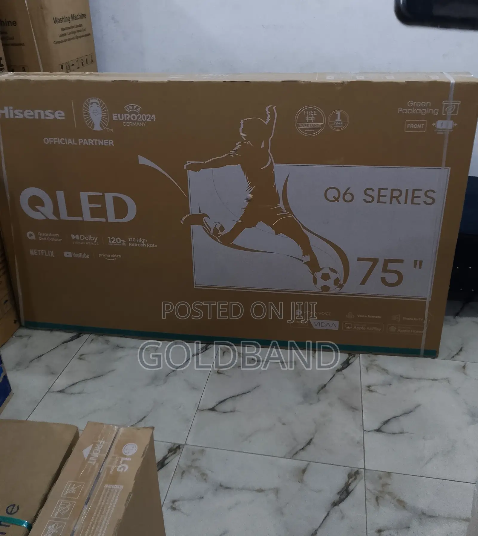 Hisense 75" Qled High Refresh Rate TV (Q6series) 75Q6N