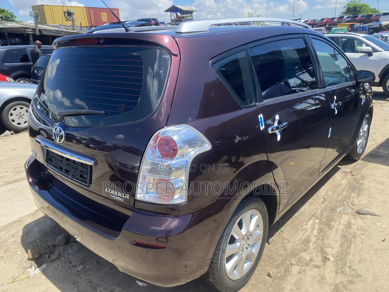 Toyota Verso 2.2 150 hp 2009 Burgundy
