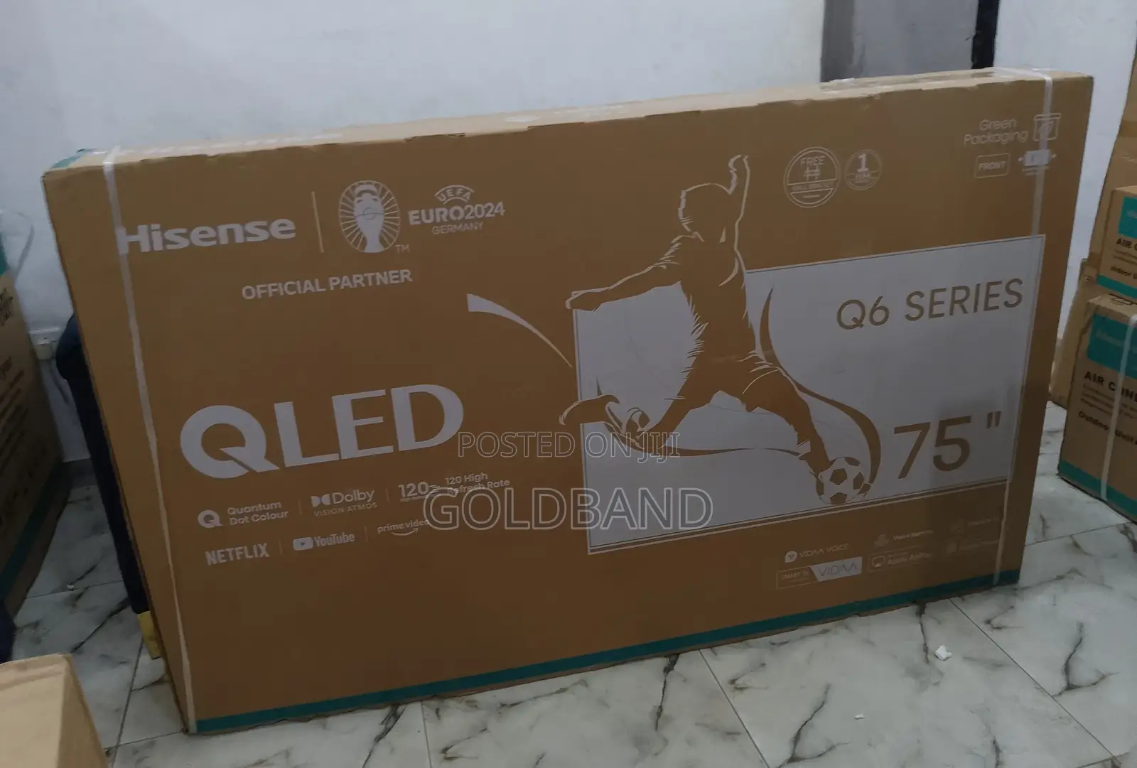 Hisense 75" Q6series Quantum Dot Colour Qled Smart TV 75Q6N
