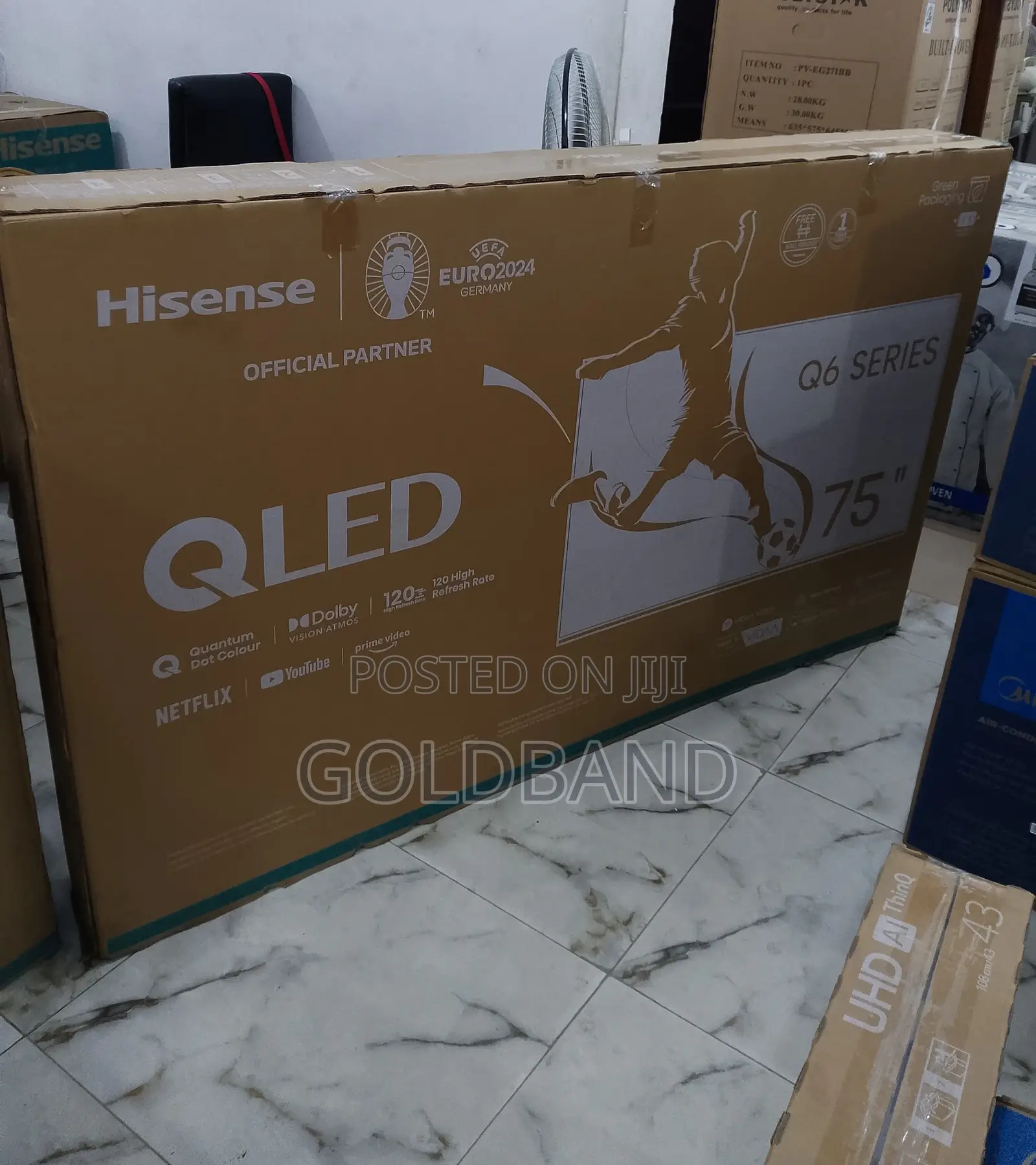 Hisense 75" Q6series Quantum Dot Colour Qled Smart TV 75Q6N