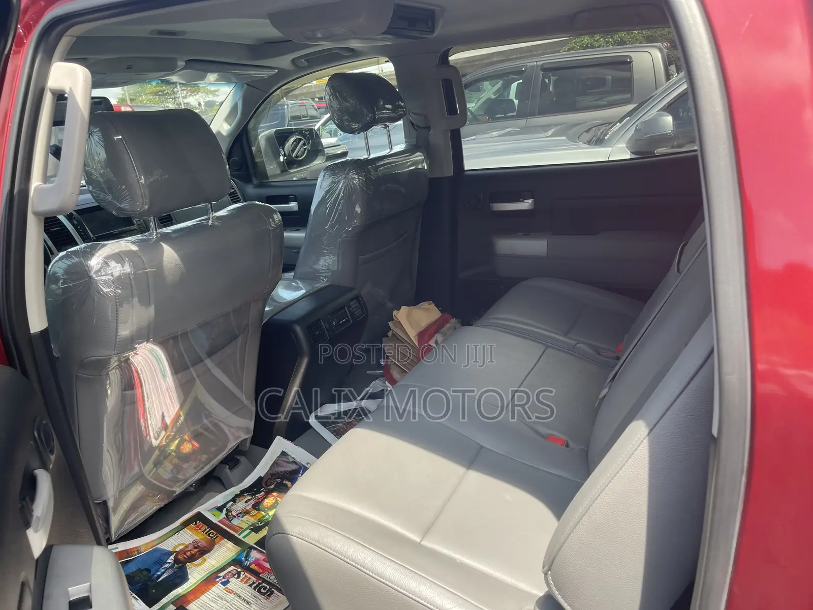 Toyota Tundra 2011 Red
