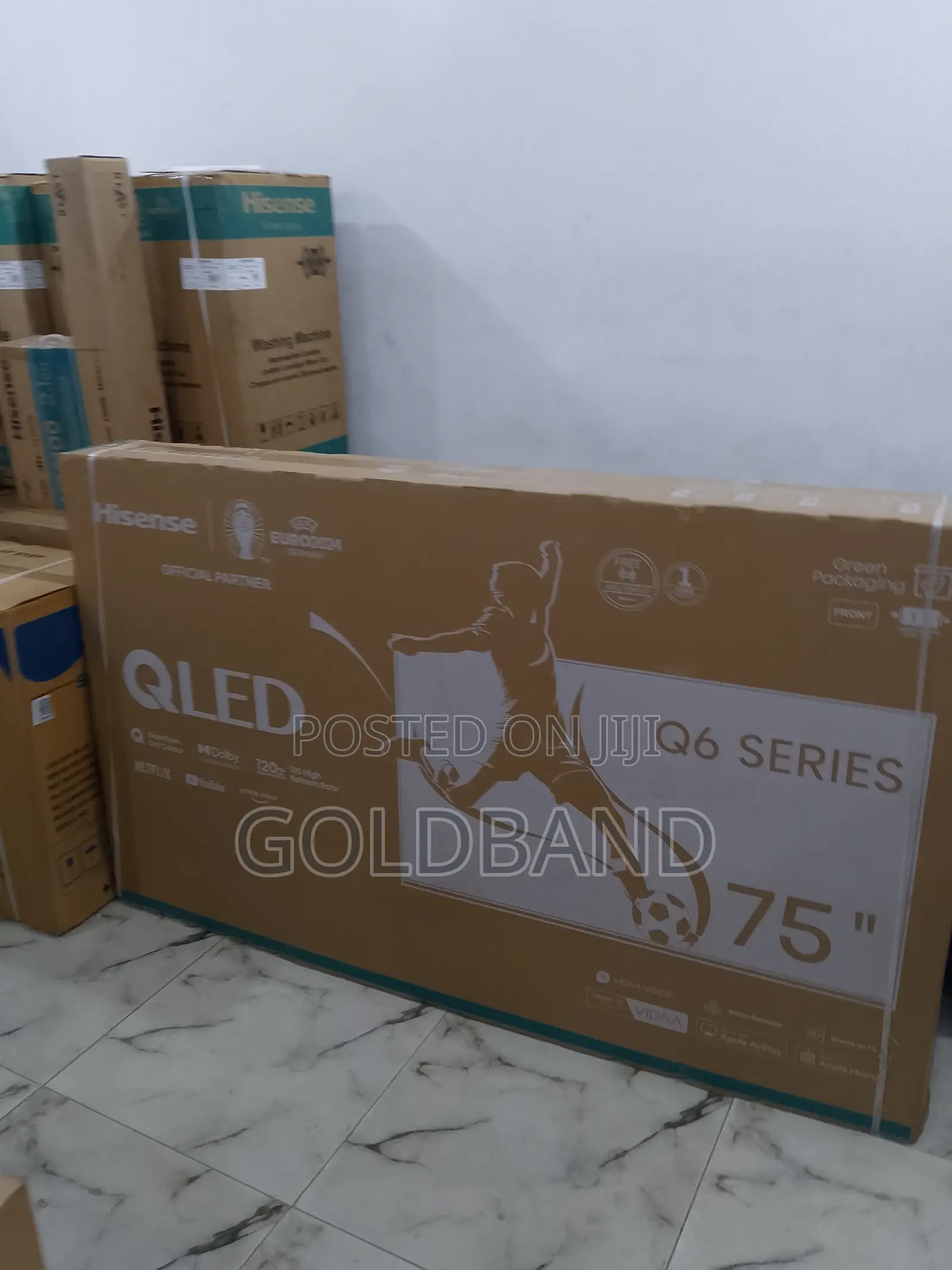 Hisense 75" LED Fusion (High Definitio Resolution )