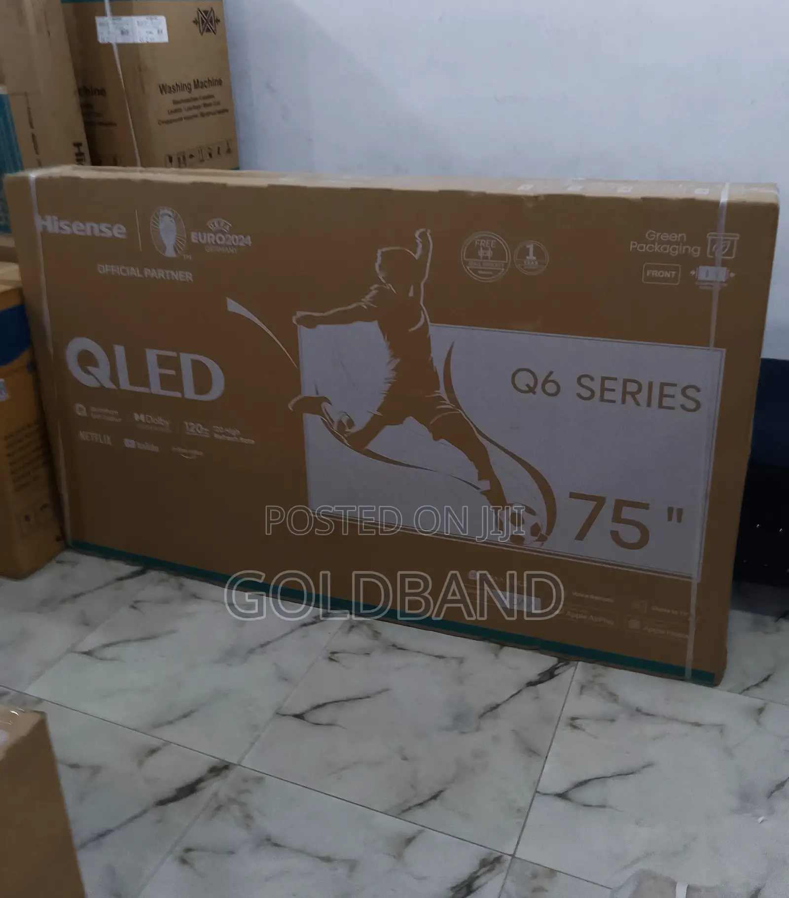 Hisense Qled 75" Q6series High Definition Rate Smart TV