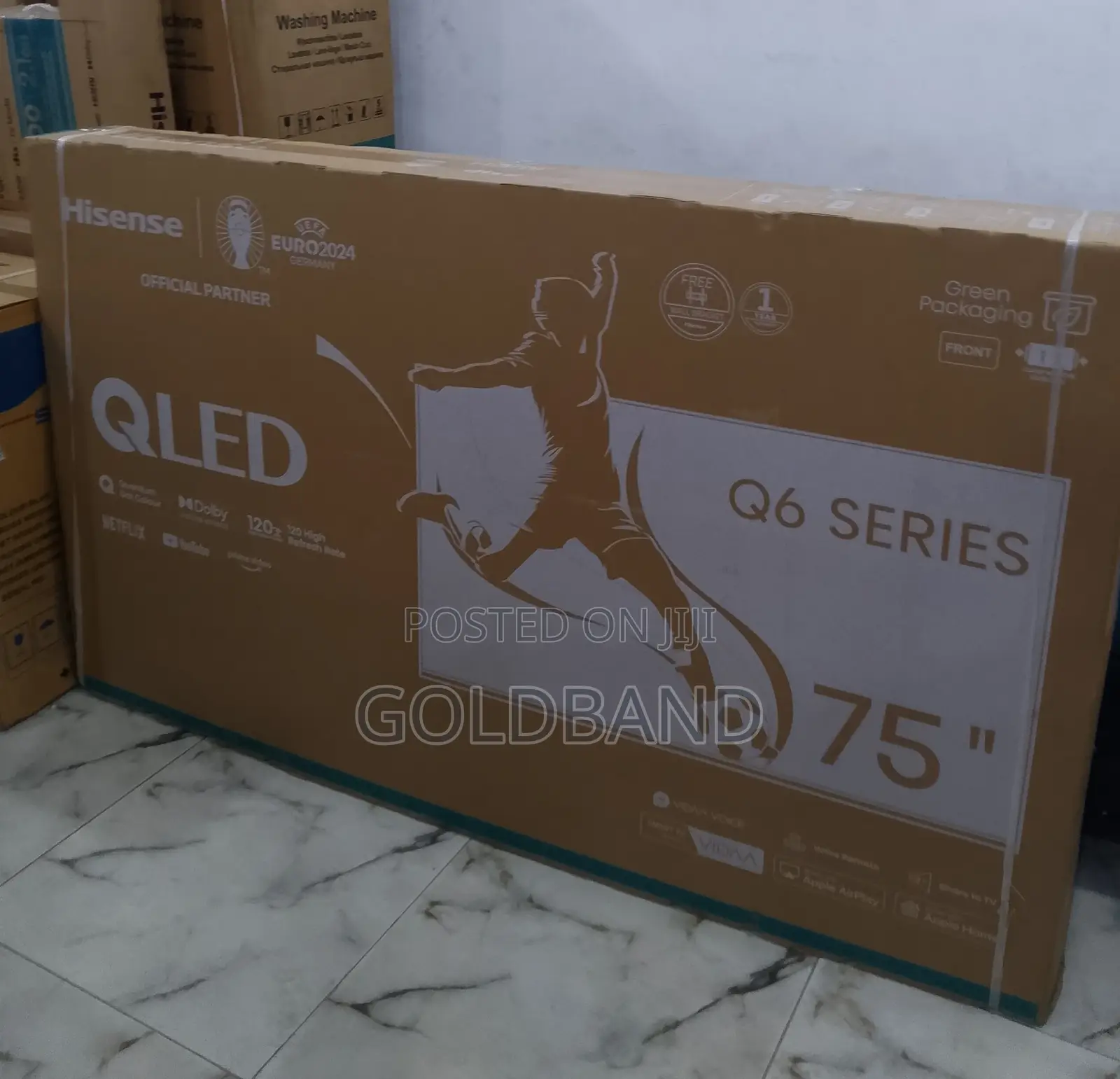 Hisense 75" Qled Display Techcnology Smart TV (Q6series)