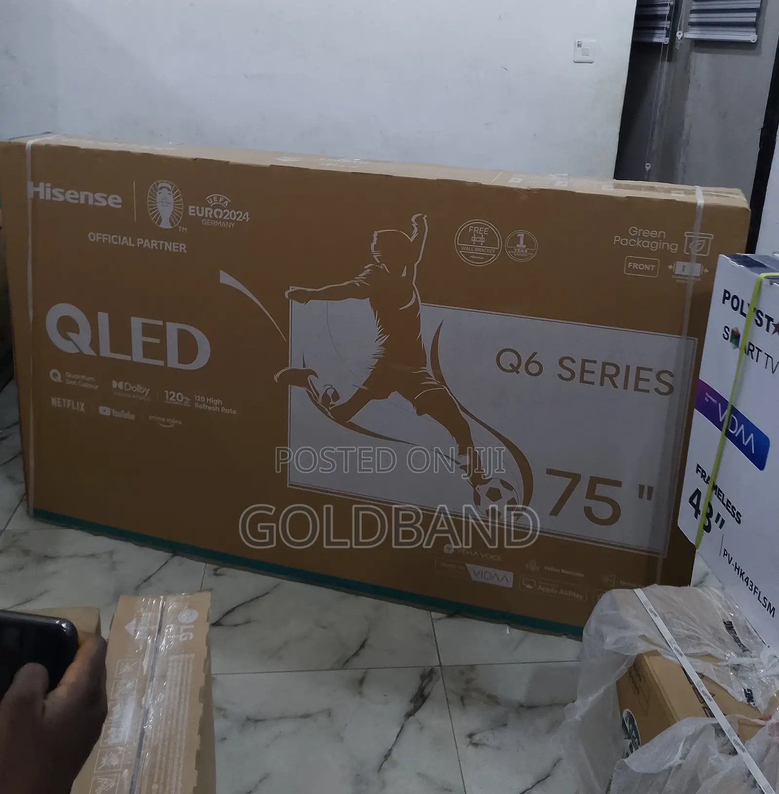 Hisense 75" High Performance Qled Smart Television