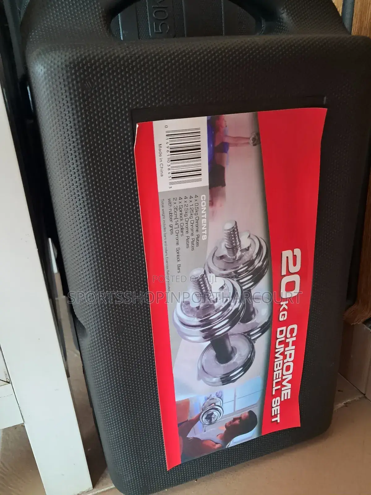 20kg Ajustable Dumbell Case