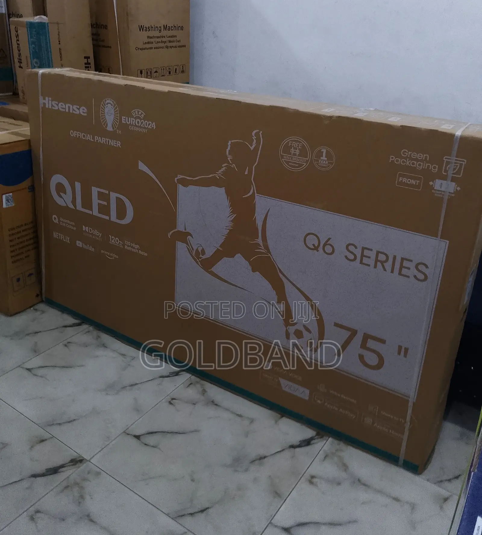 Hisense 75" Qled HDR Support Smart TV Q6series (75Q6N)