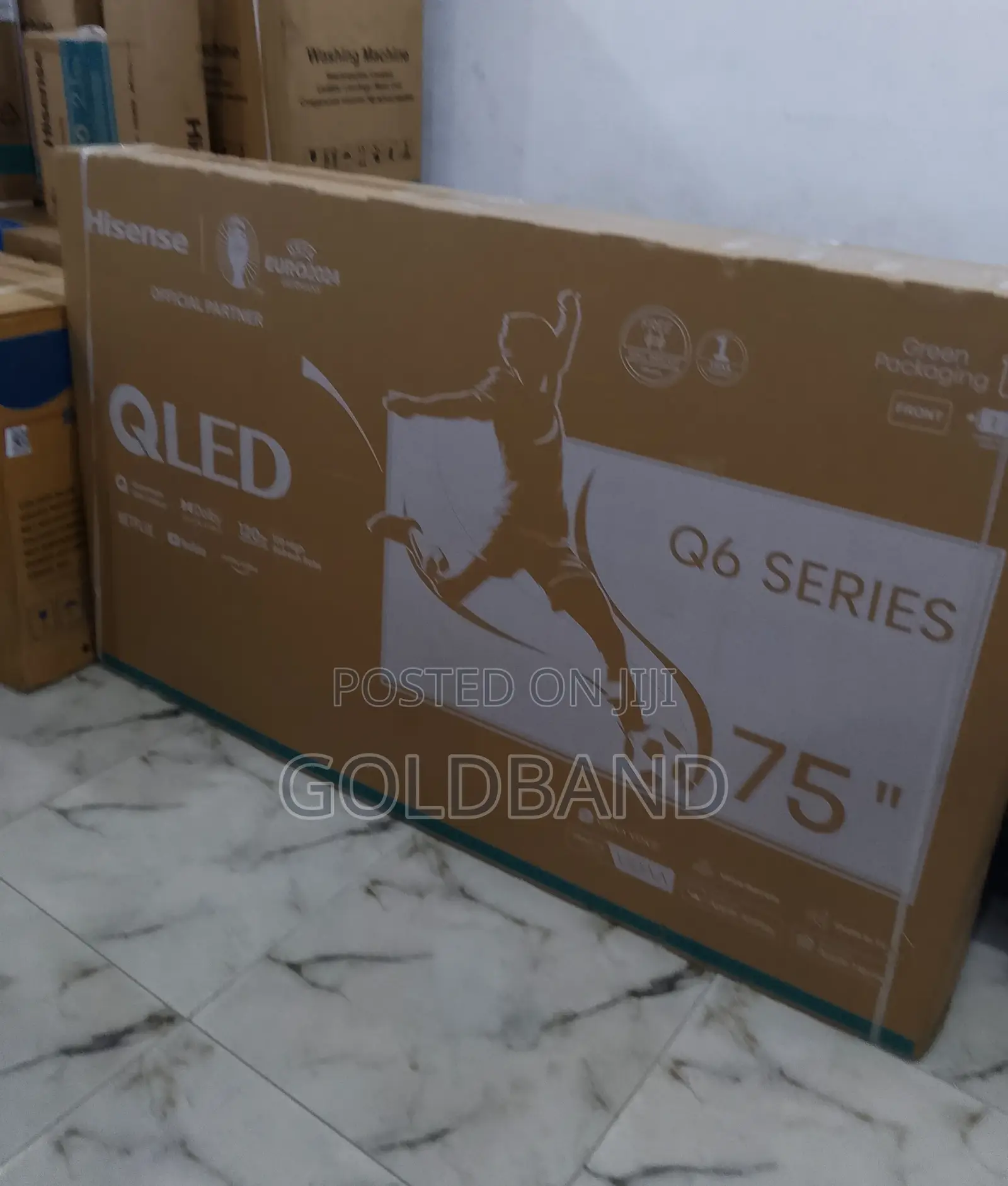 Hisense HDRM 75" Qled Voice Remote Q6series Smart TV