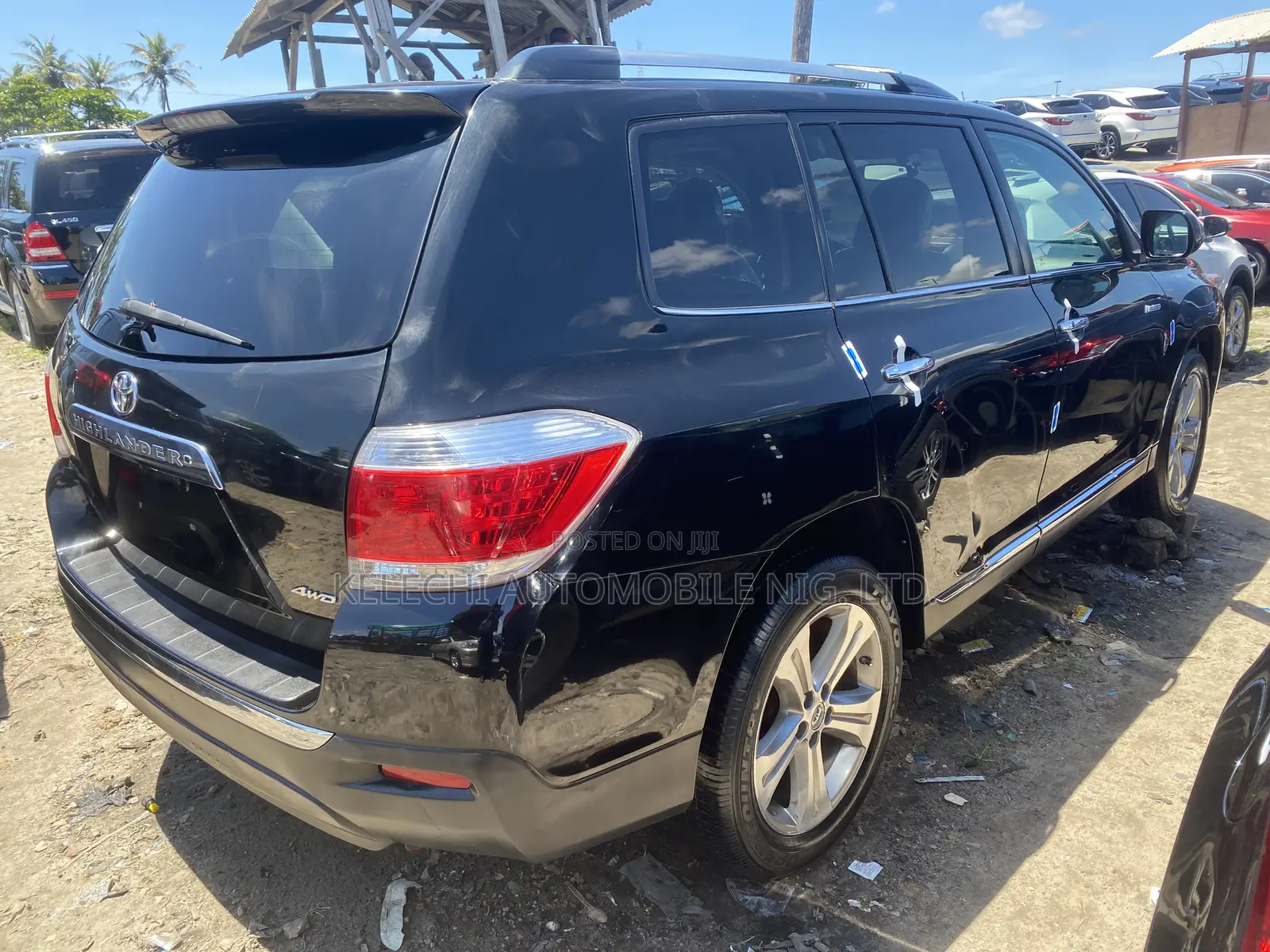 Toyota Highlander Limited 3.5l 4WD 2013 Black