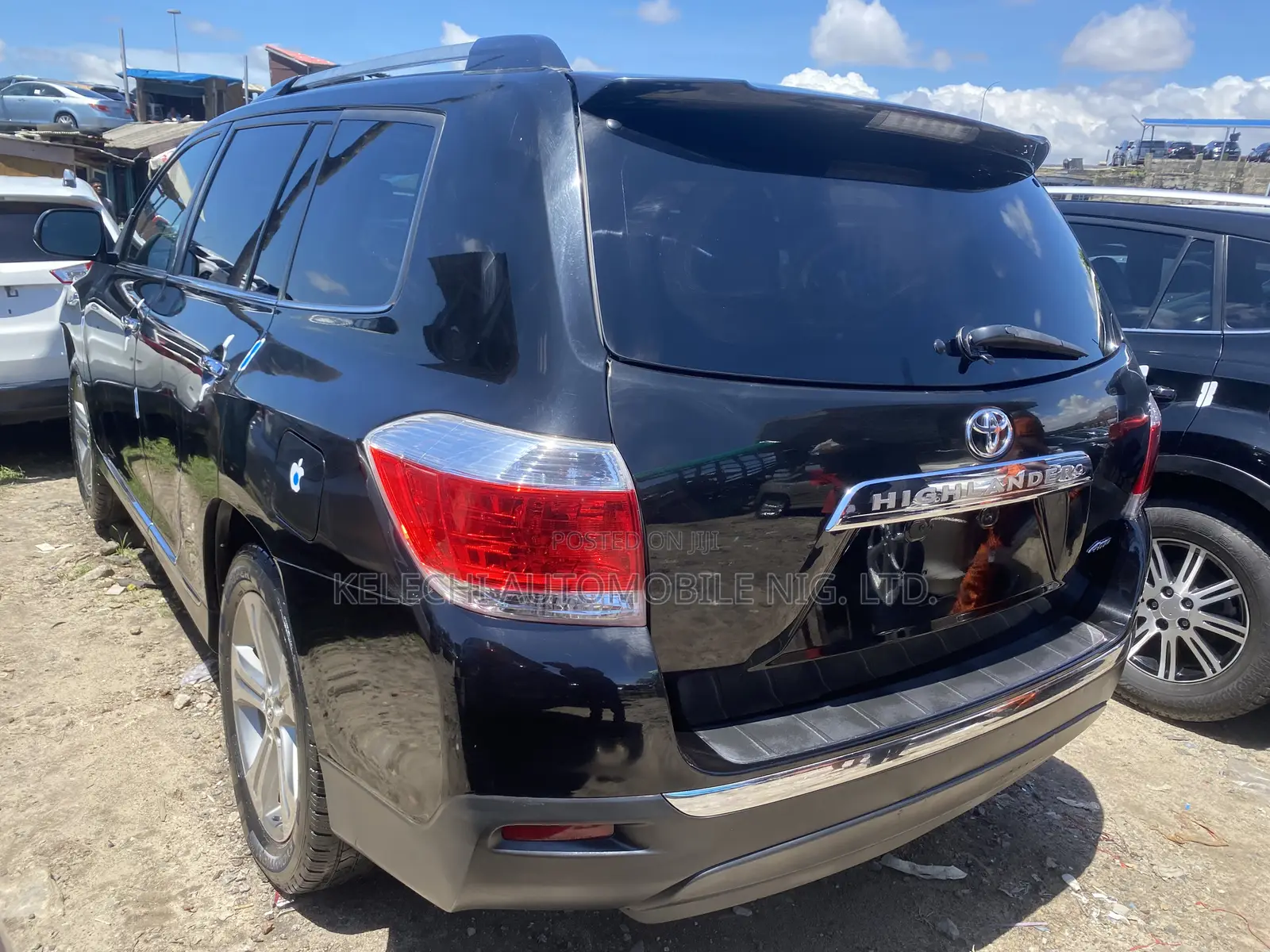 Toyota Highlander Limited 3.5l 4WD 2013 Black
