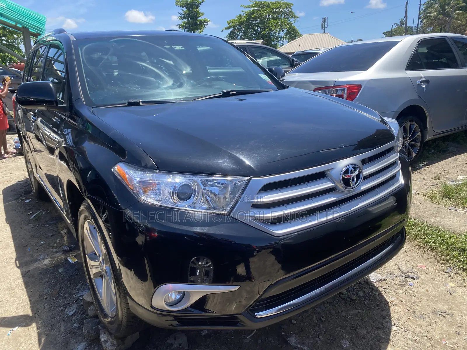 Toyota Highlander Limited 3.5l 4WD 2013 Black