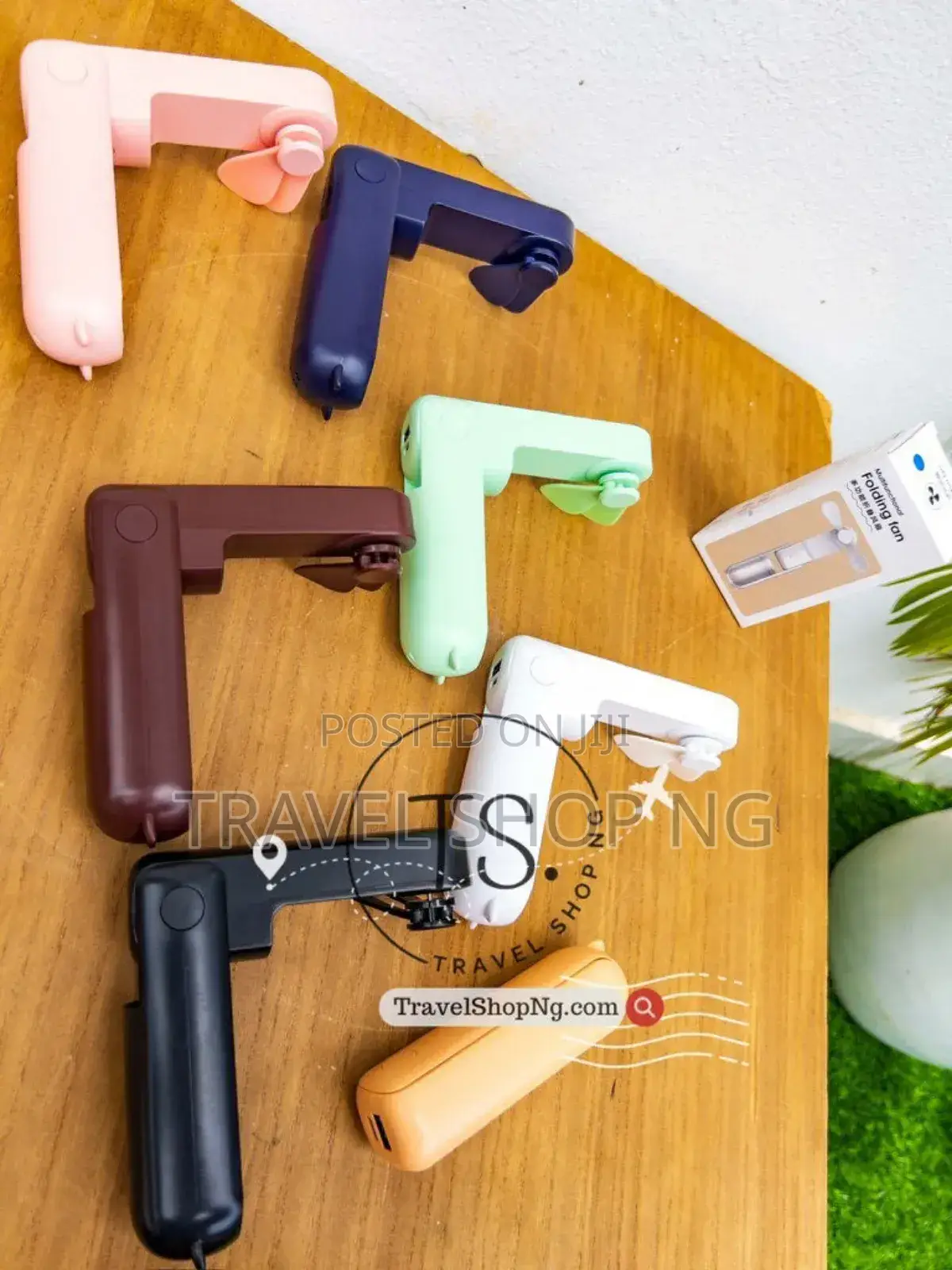 Rechargeable Folding Travel Fan