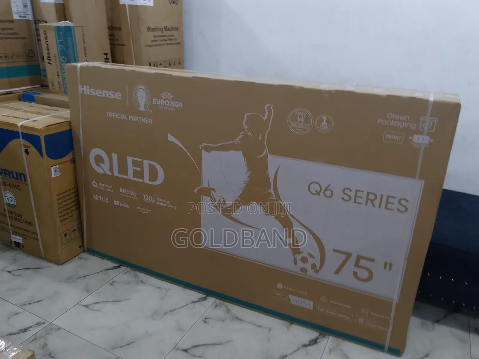 Hisense 75inchse Q6series Smart Tv (75Q6N) With Voice Remote