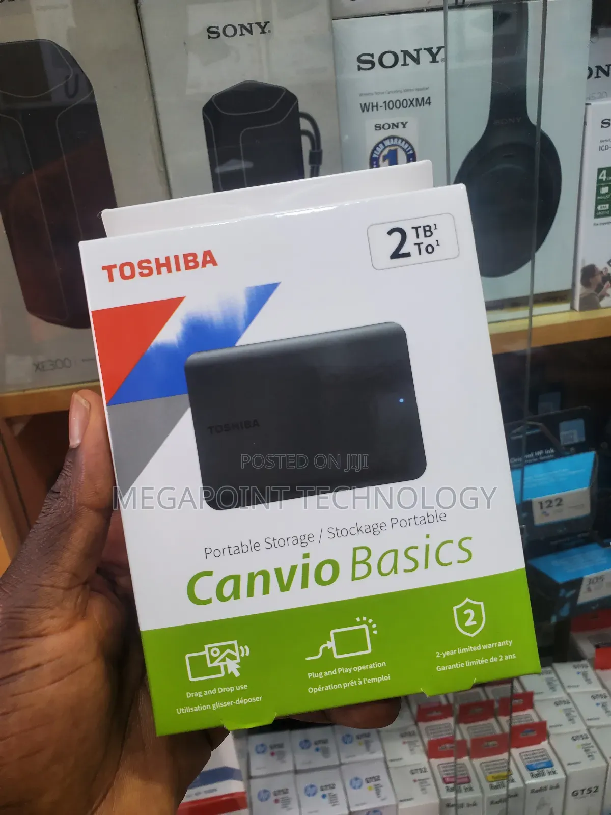Toshiba 2tb External Hard Drive