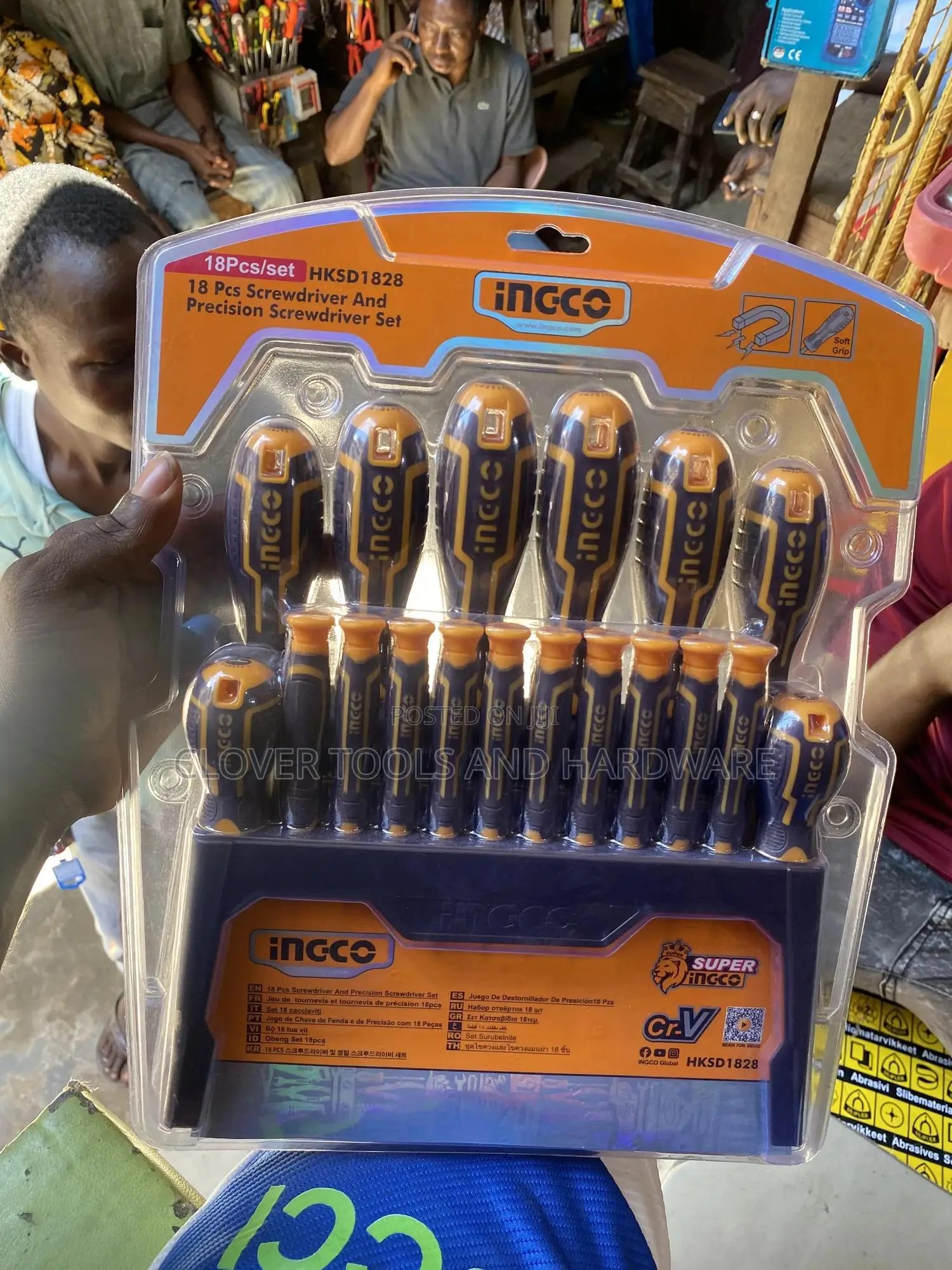 INGCO Tools Kit 18 PCS Screwdriver And Precision (HKSD1828)
