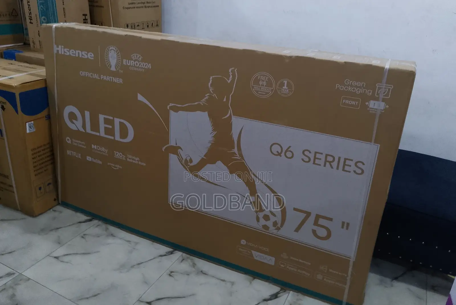 Hisense 75inches Q6series Smart Tv (Standard Picture Mode)