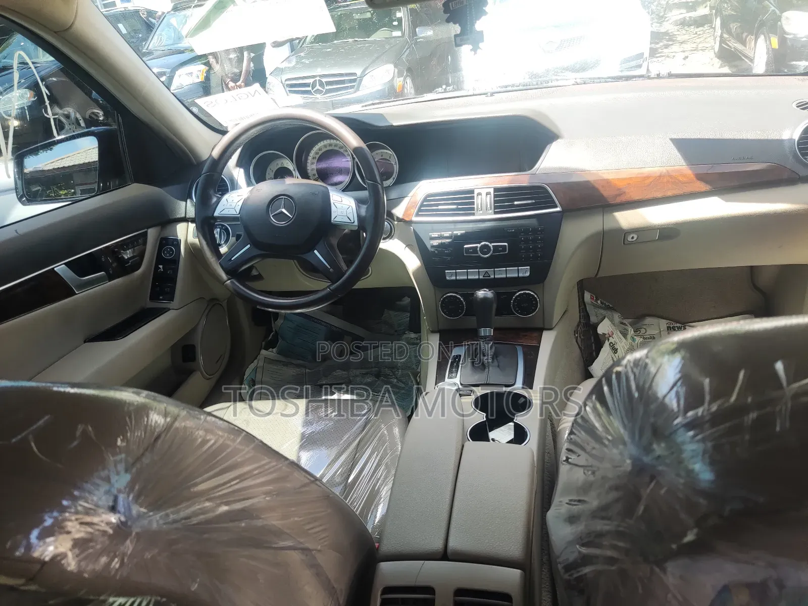 Mercedes-Benz C300 2012 Black