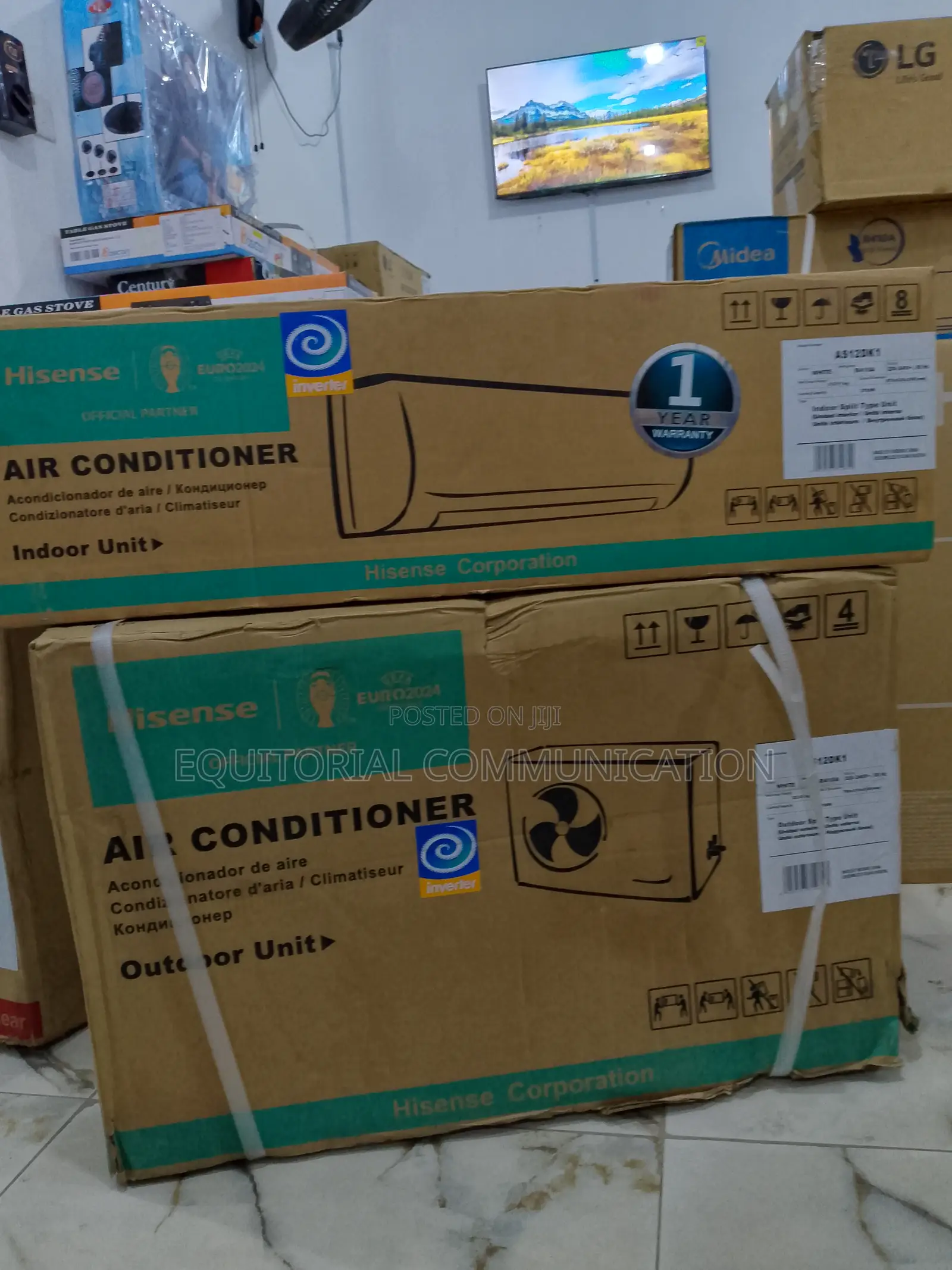 1.5hp Hisense Inverter Ac Energy Saving Slpit Unit (As12dk1)