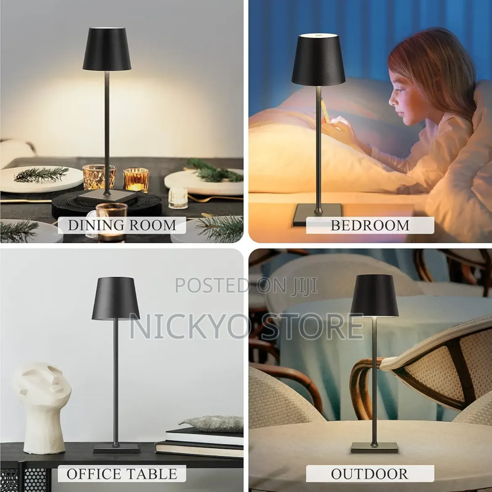 Rechargeable Cordless Table Lamp