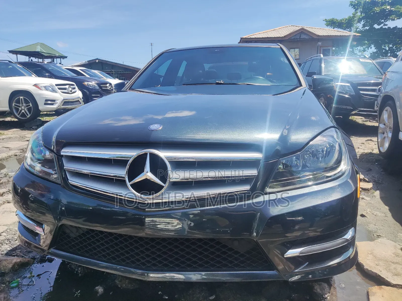 Mercedes-Benz C300 Sport 4Matic Sedan AWD (3.0L 6cyl 7A) 2012 Black