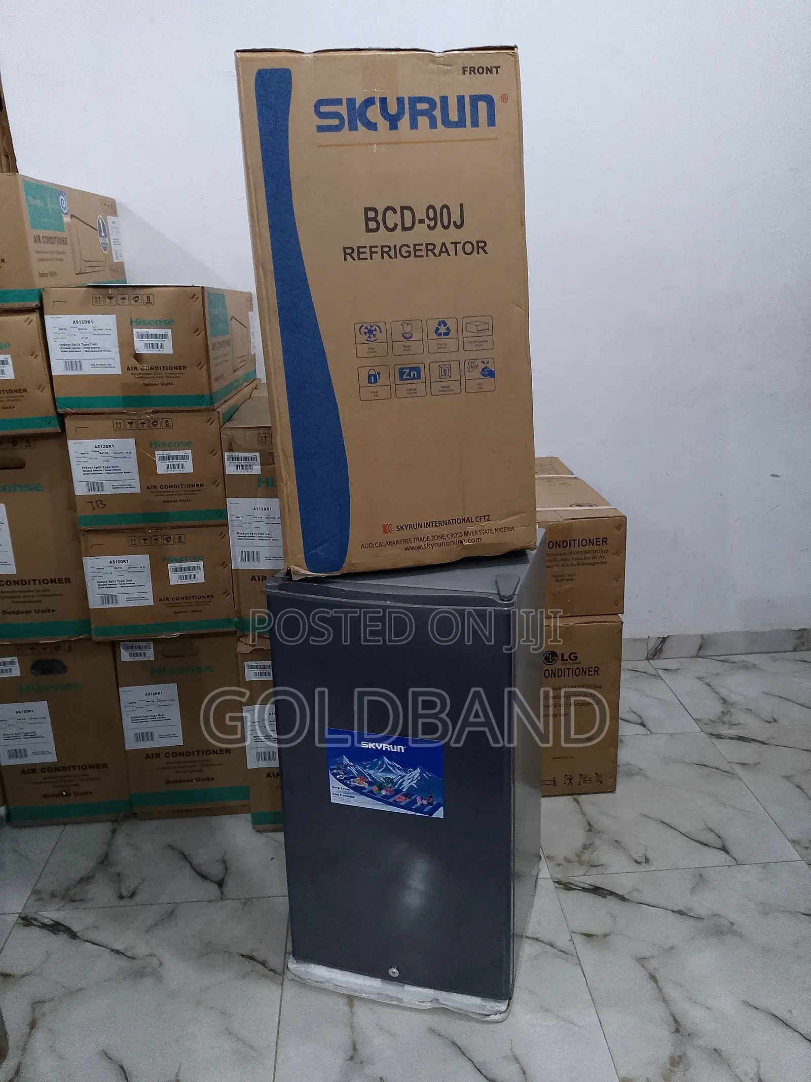 Skyrun 80L Single Door Ultra Cooling Refrigerator (Bcd-90j)