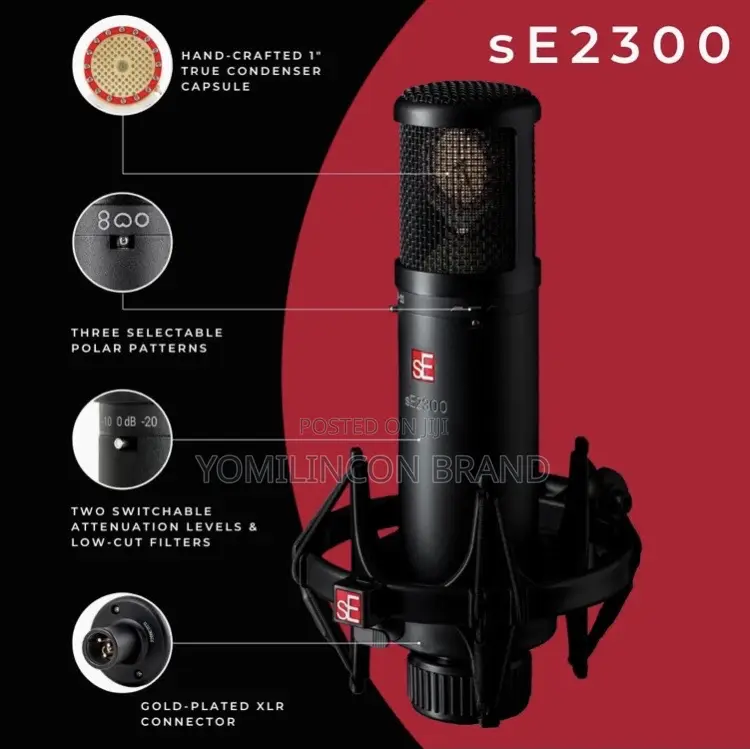 Se Electronics Se2300 Studio Condenser Microphone