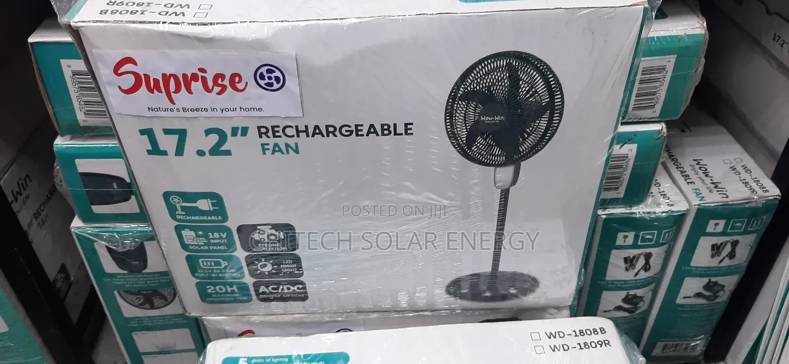Higher Quality Solar Fan With Panels
