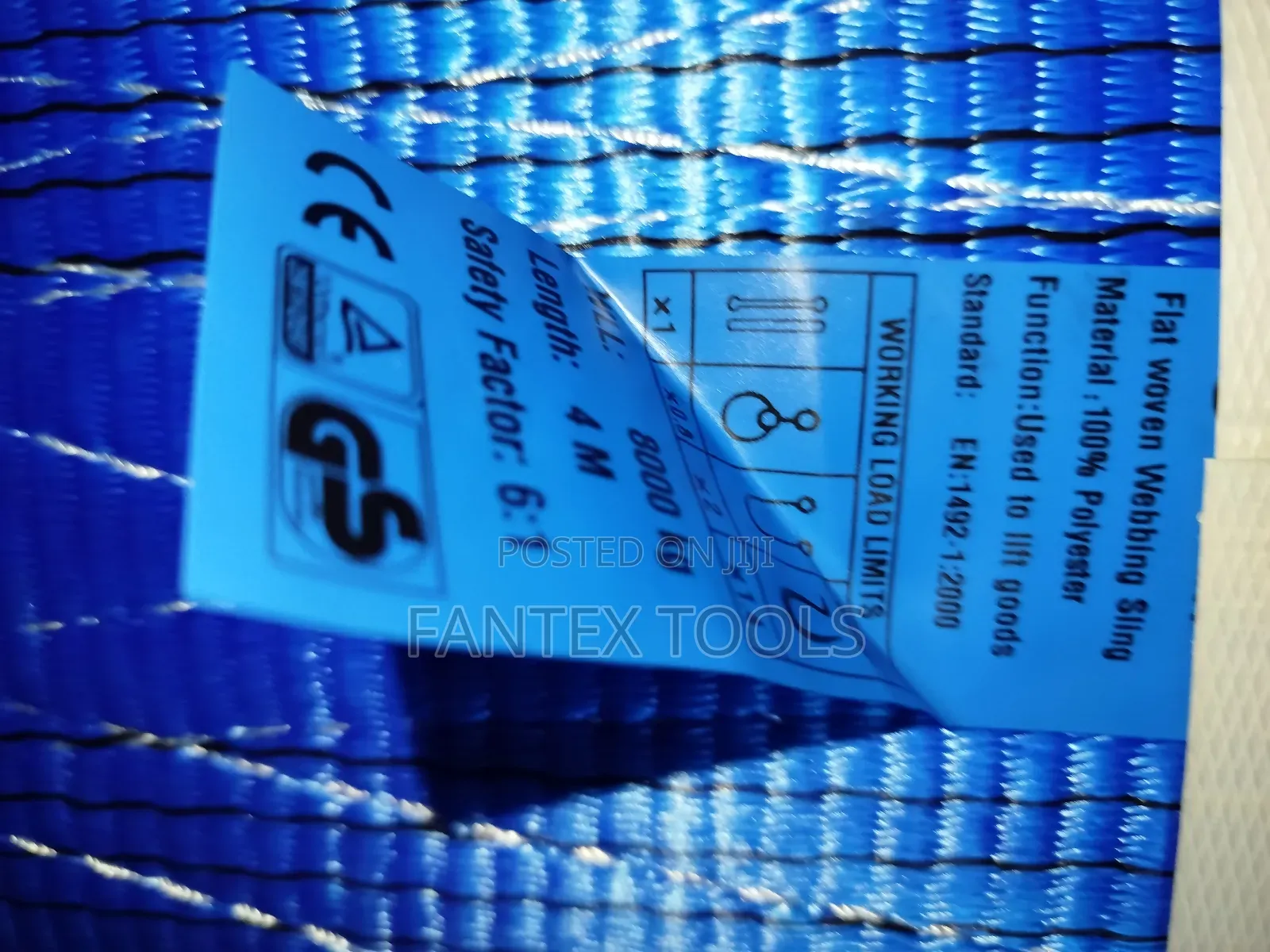 Lifting Belt 8 Ton By 4m