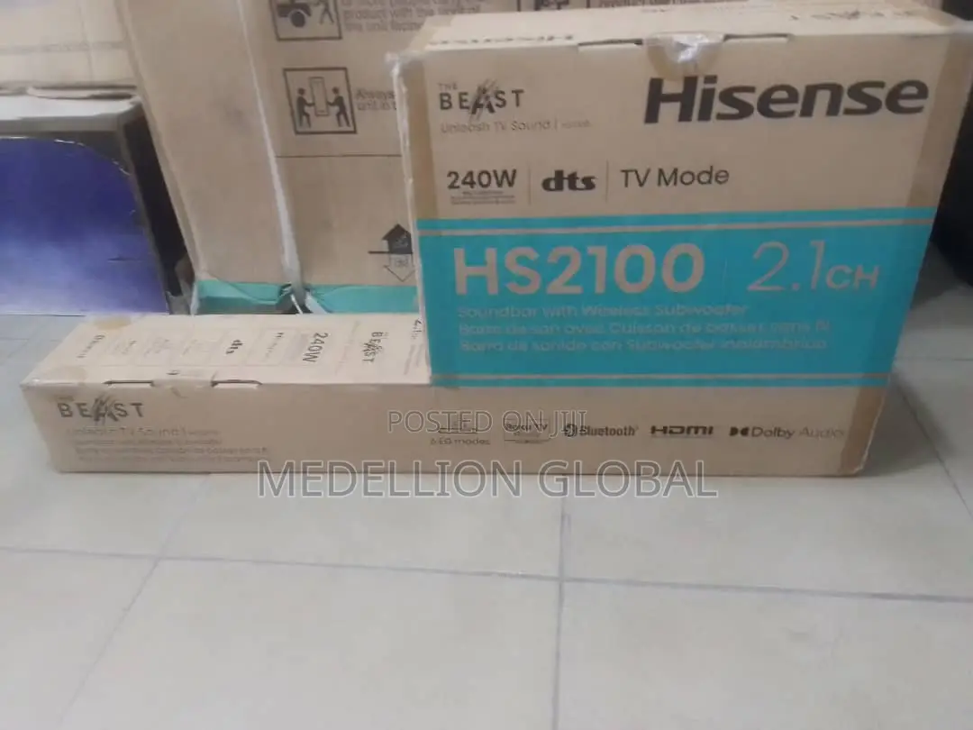 Hisense 240 Watts Sound Bar Audio Player