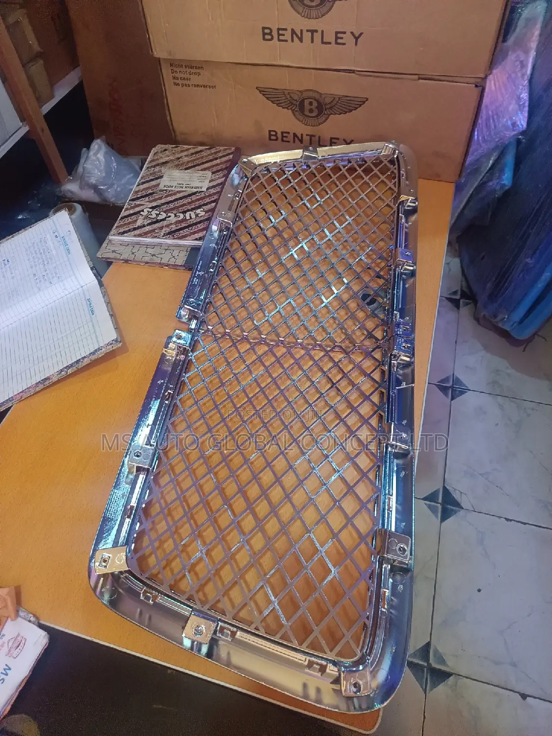 Bentley Bentyaga Front Grille