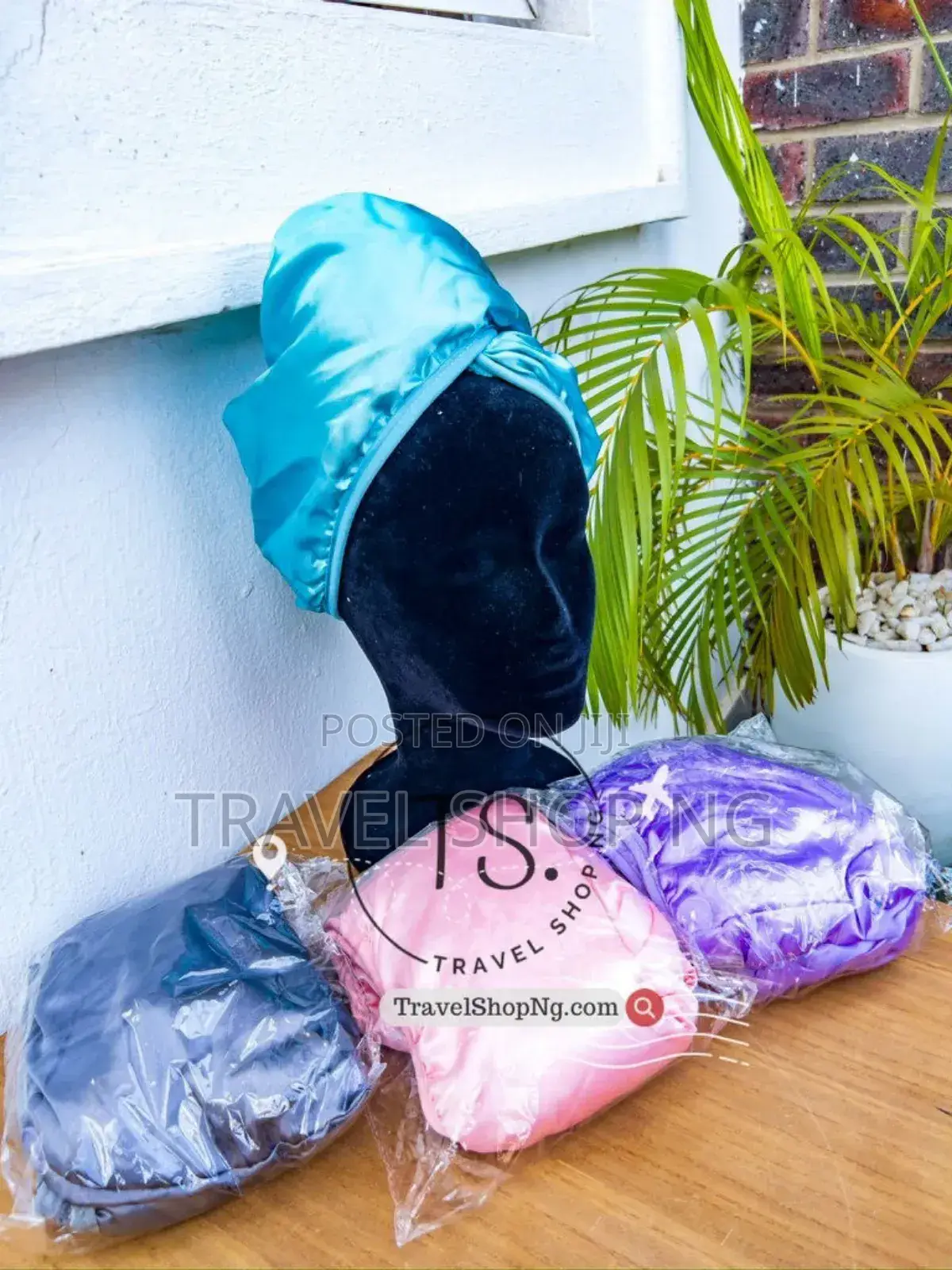 Silk-Exterior Hair Towel for Gentle