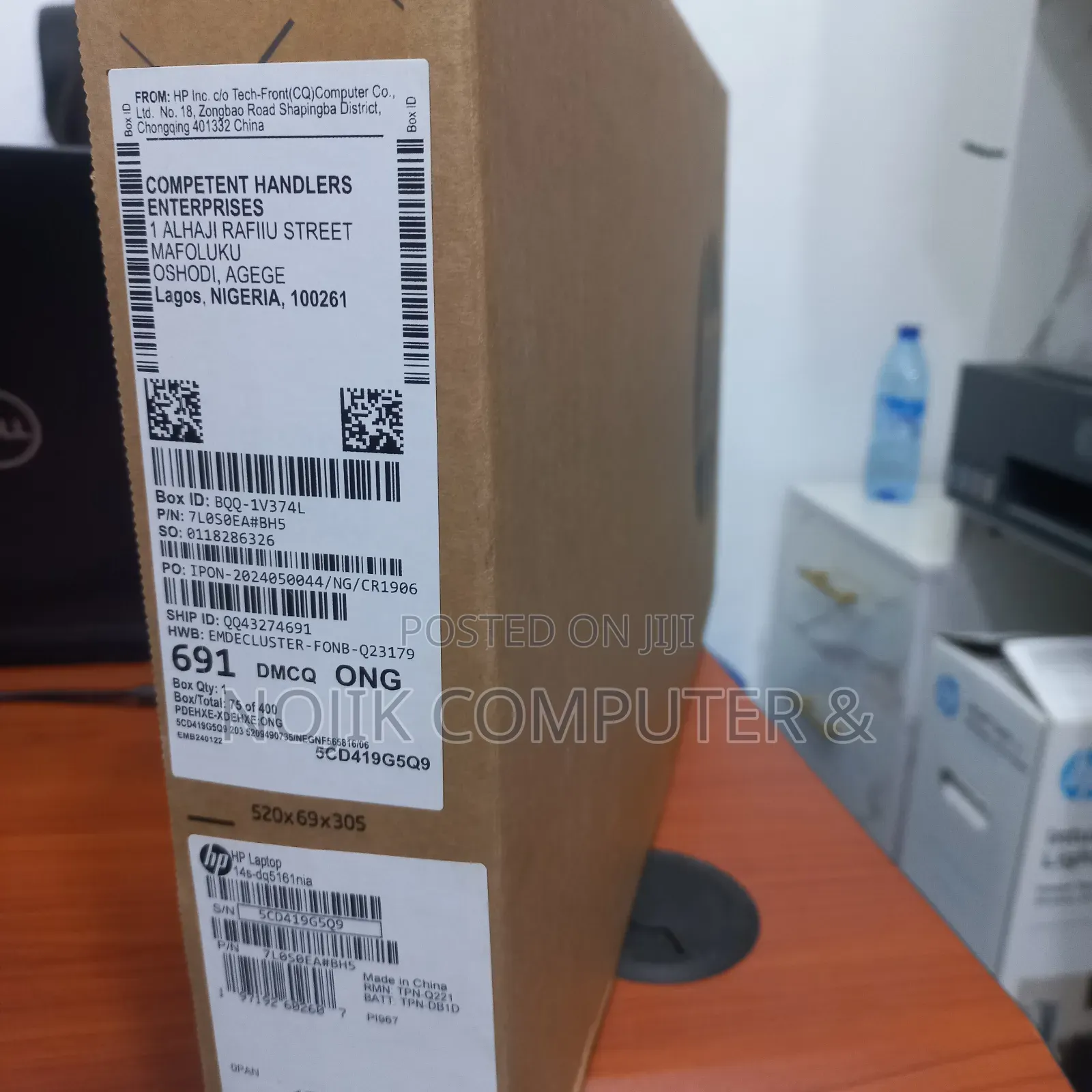 New Laptop HP 14S 8GB Intel Core I5 SSD 512GB
