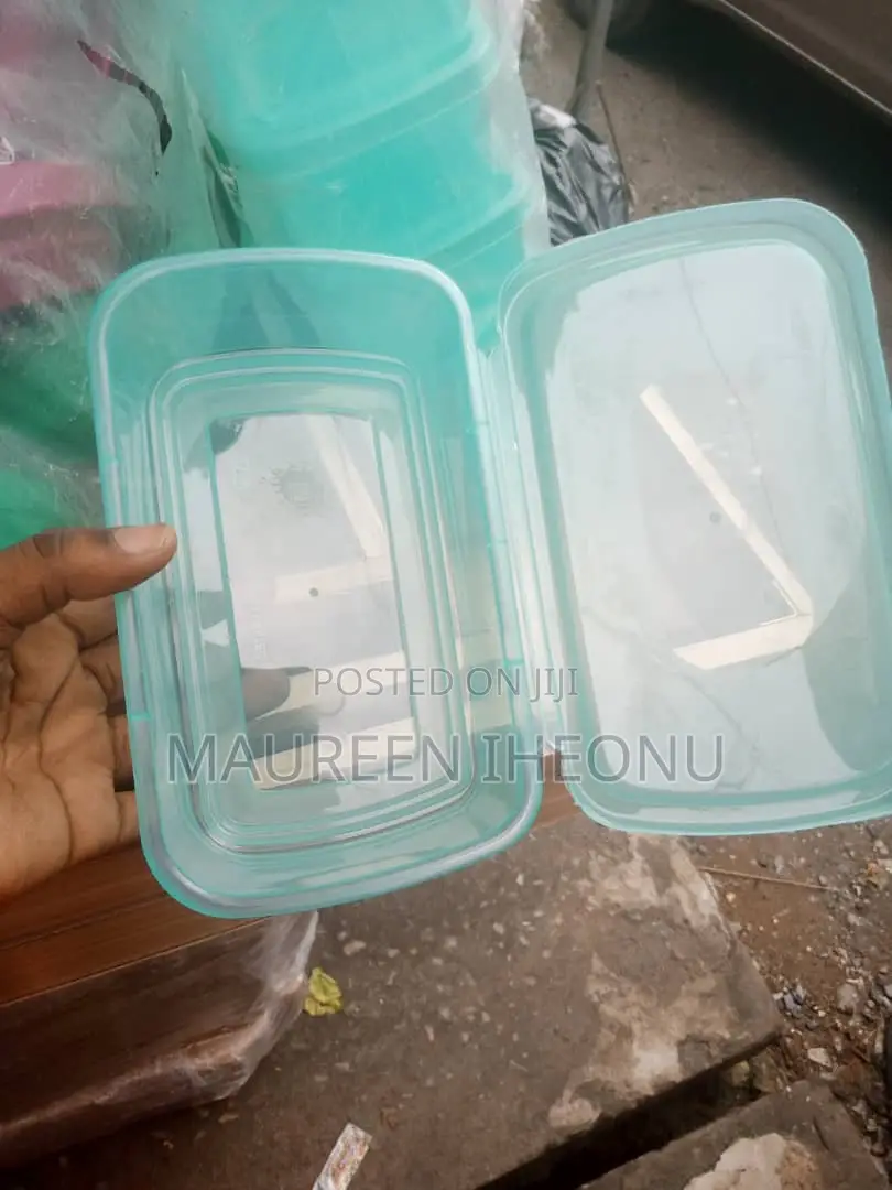 Coloured Plastic With Attached Lid - 12pcs