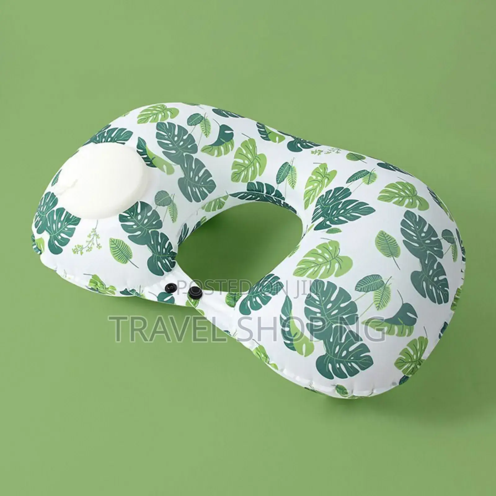 Air Cushion Self Inflating Travel Neck Pillow