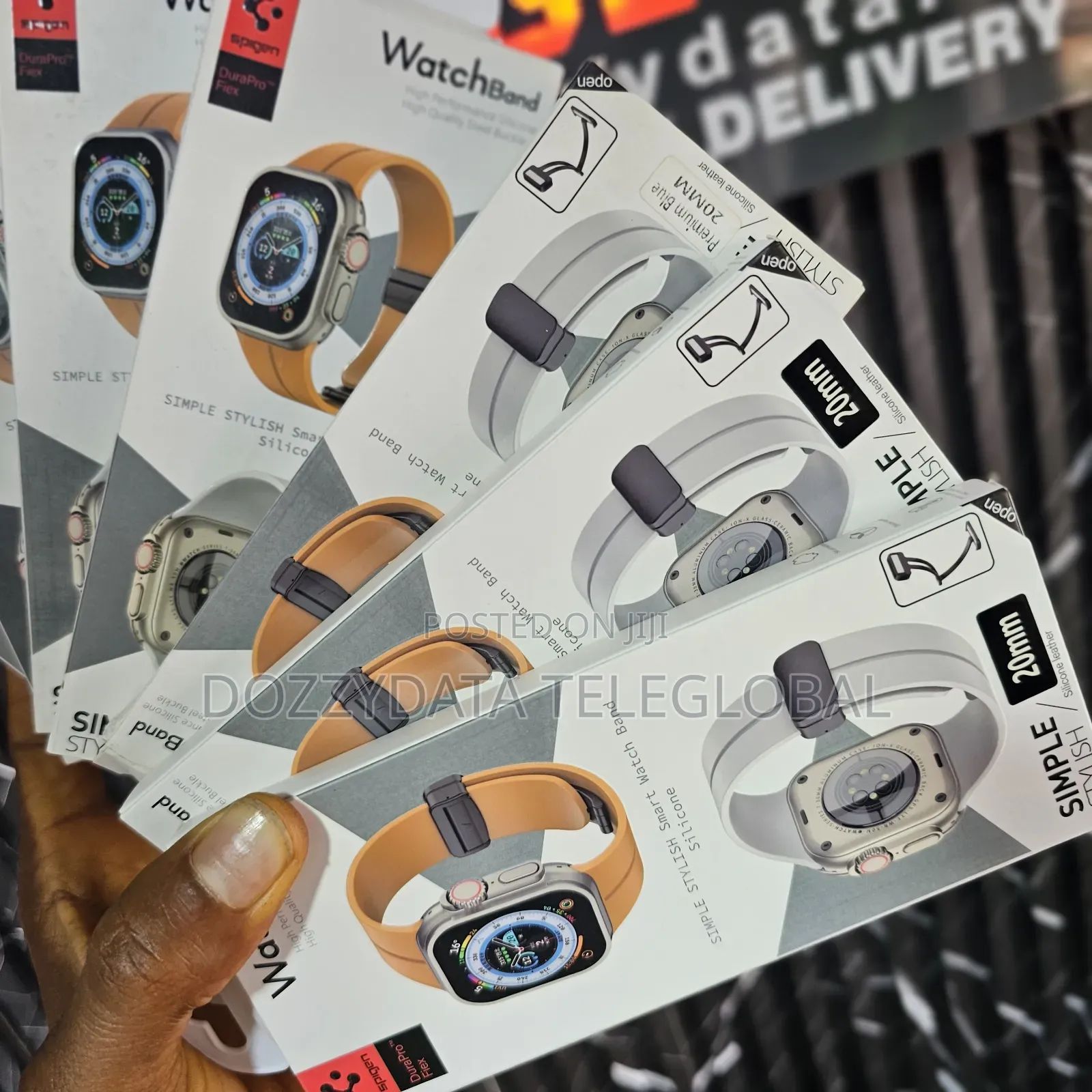 Magnetic Silicone Strap for Samsung Galaxy Watch 40/44/43/47