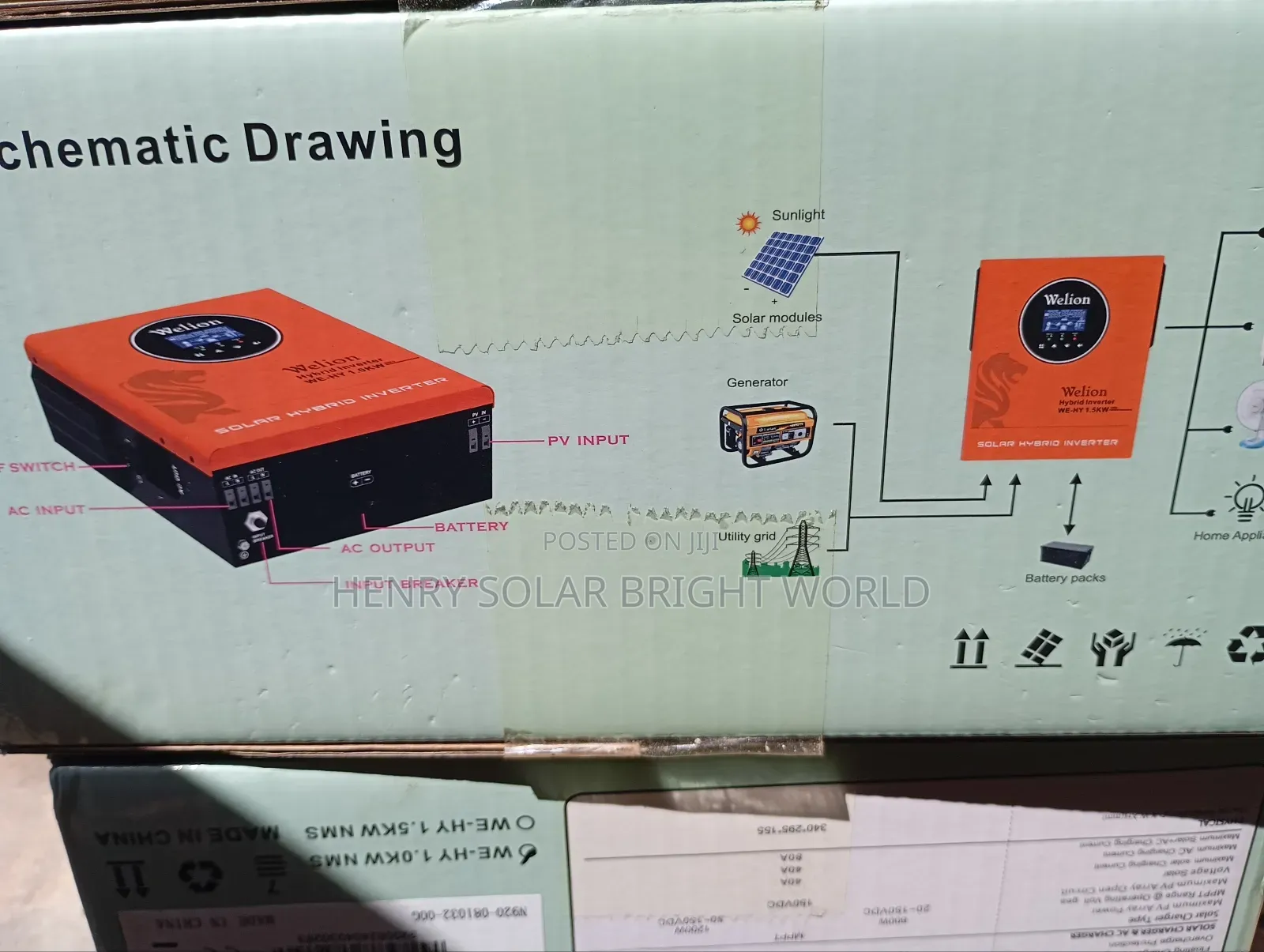 Willion 1kva 12v Inverter Hibrid
