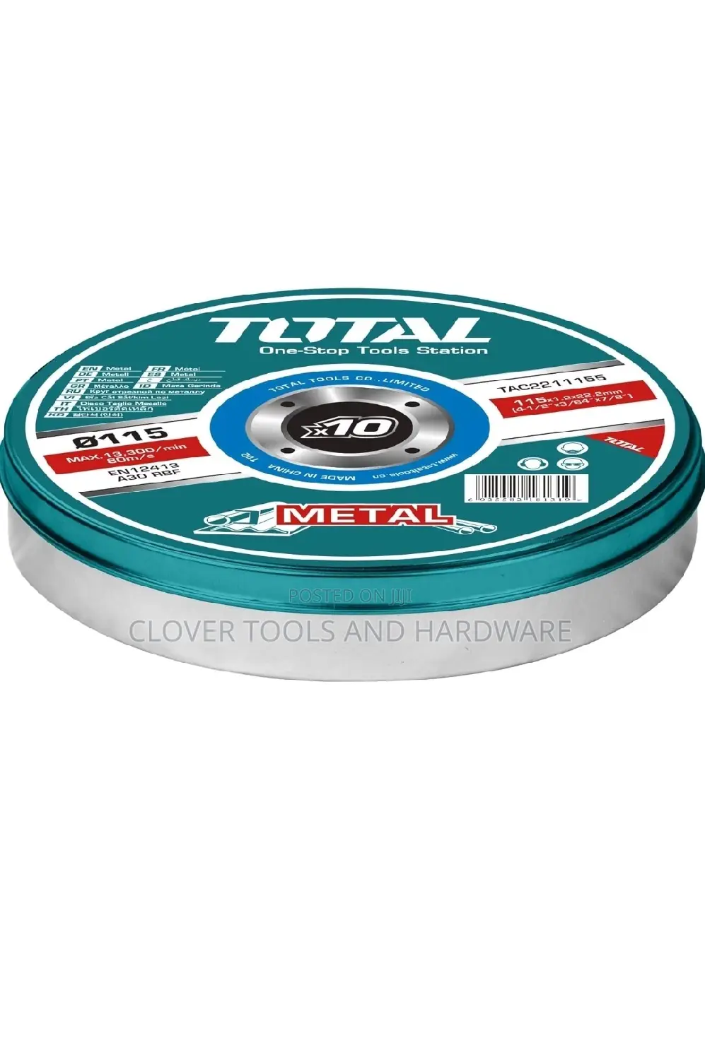 Total 25PCS Abrasive Metal Cutting Disc Set TAC2212301HA