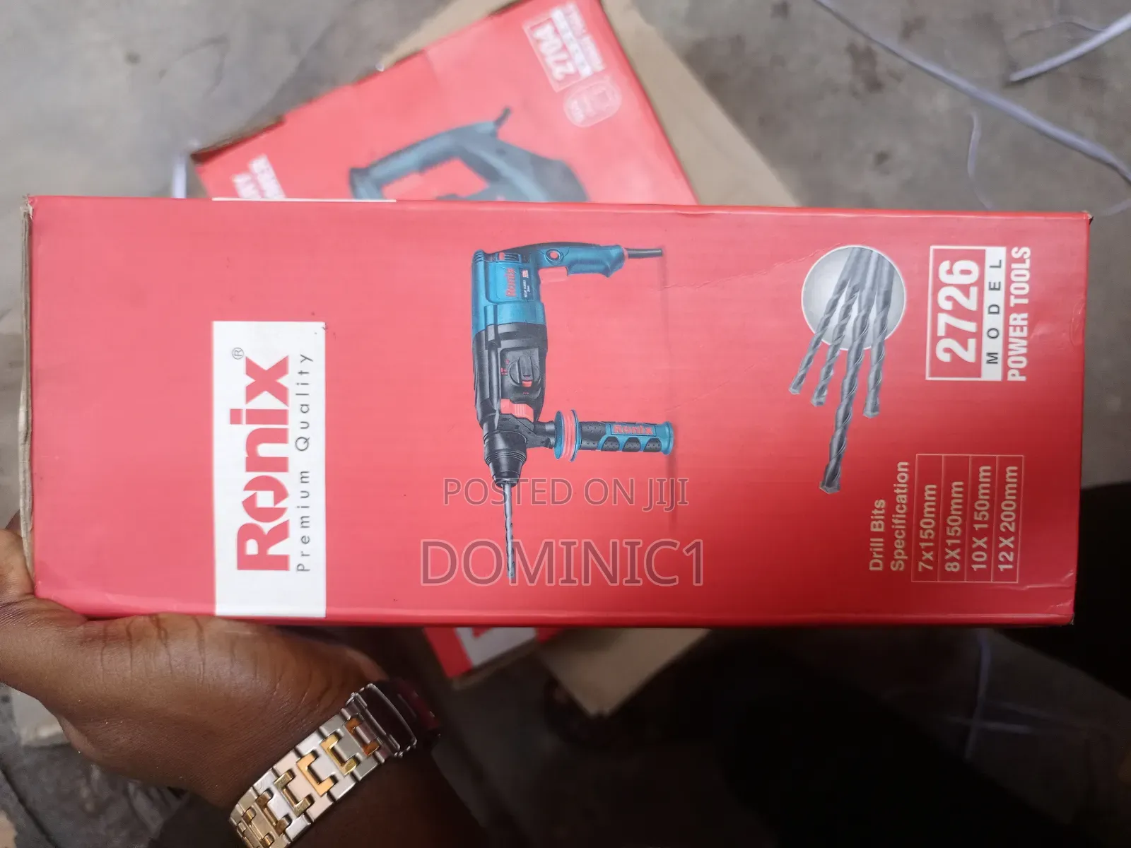 Ronix Rotary Hammer 26mm Heavy Duty